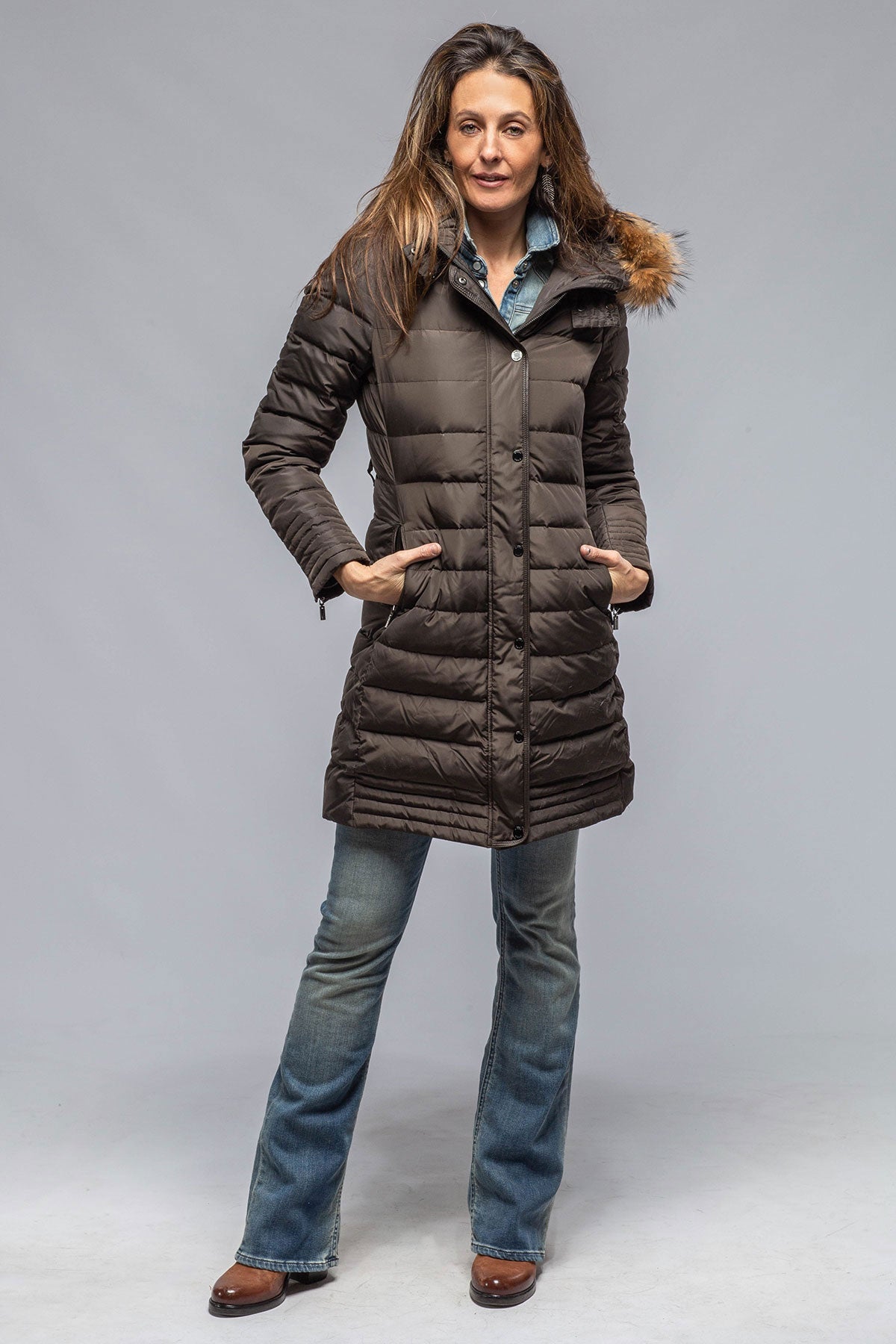 Gimo's | Ceto Resort Coat In Military | Warehouse - Ladies - Outerwear - Cloth