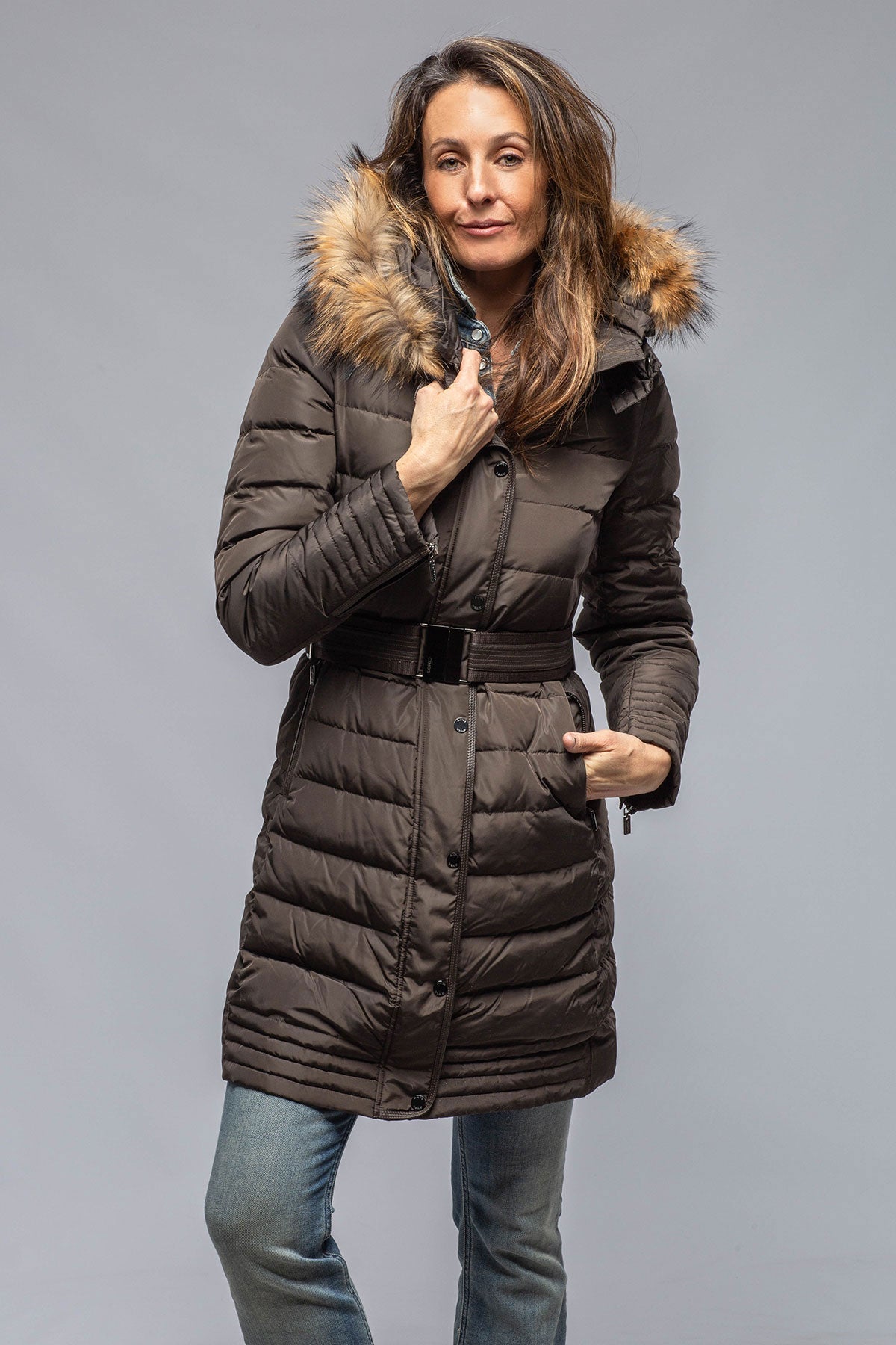 Gimo's | Ceto Resort Coat In Military | Warehouse - Ladies - Outerwear - Cloth