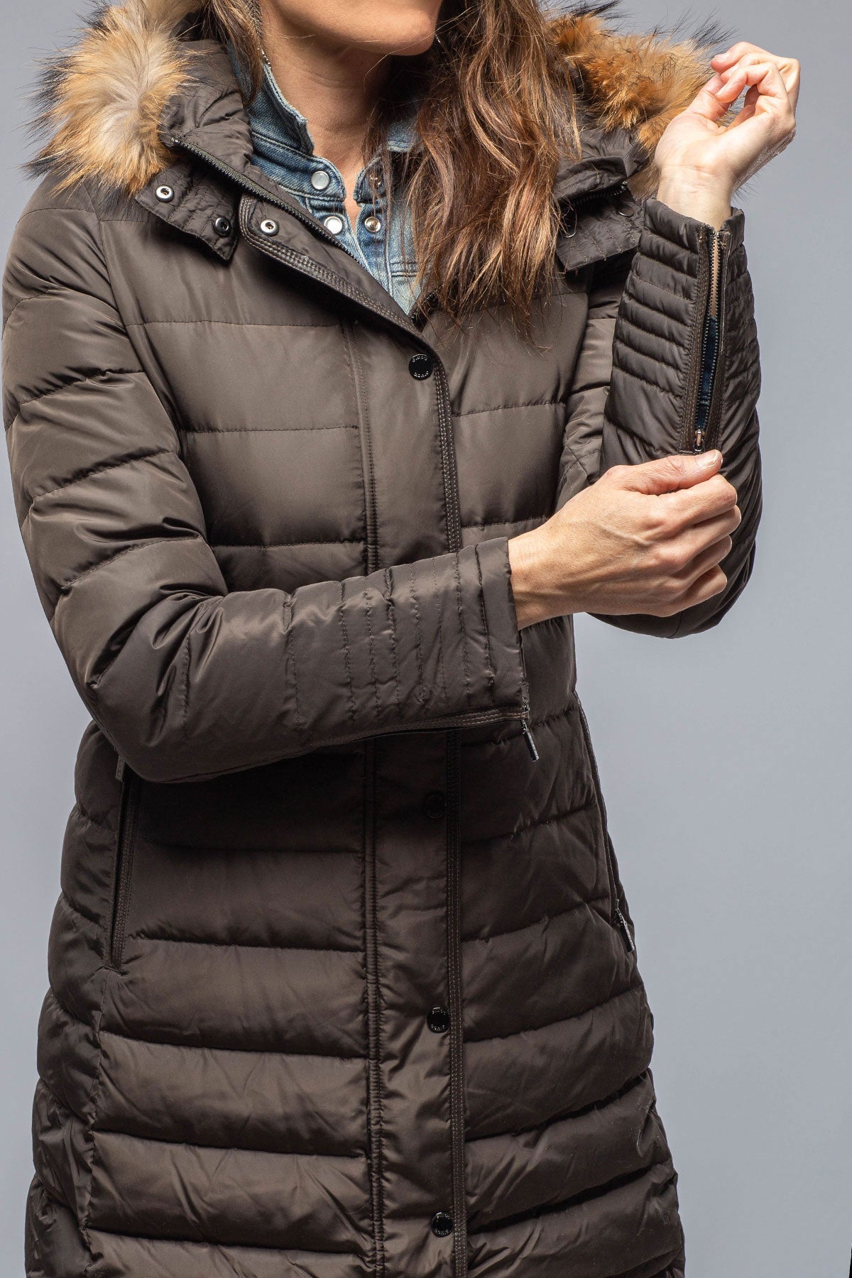 Gimo's | Ceto Resort Coat In Military | Warehouse - Ladies - Outerwear - Cloth