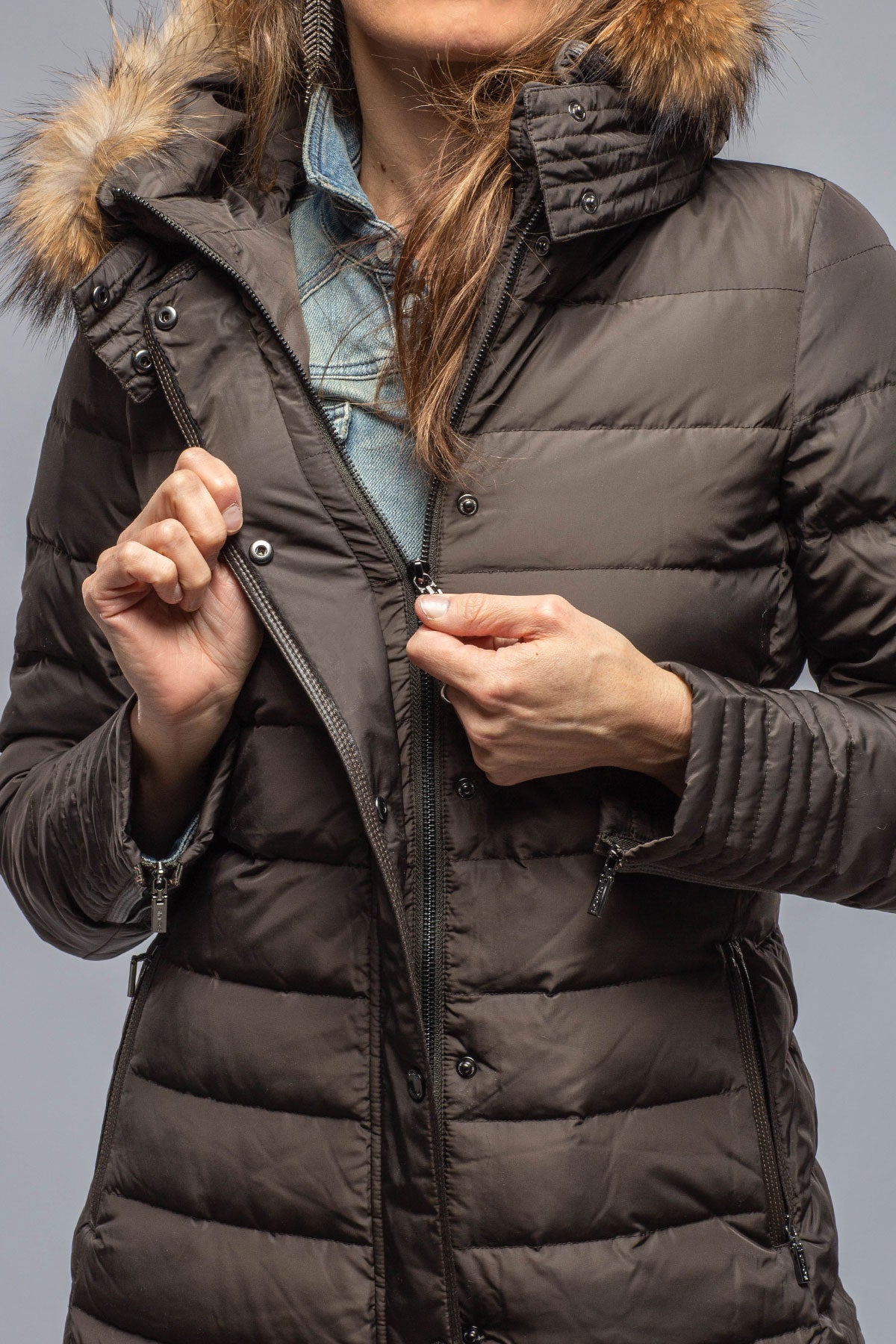 Gimo's | Ceto Resort Coat In Military | Warehouse - Ladies - Outerwear - Cloth