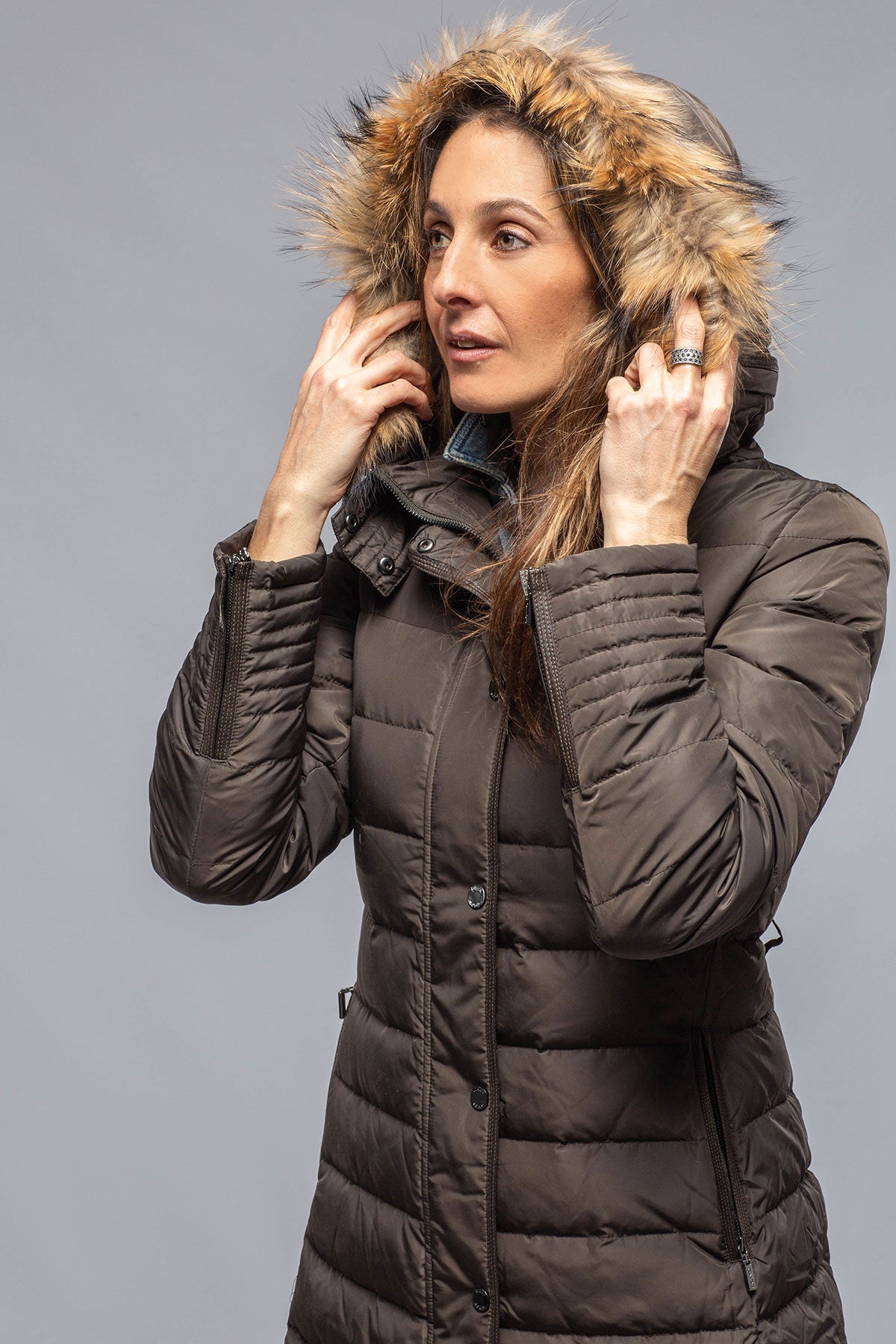Gimo's | Ceto Resort Coat In Military | Warehouse - Ladies - Outerwear - Cloth