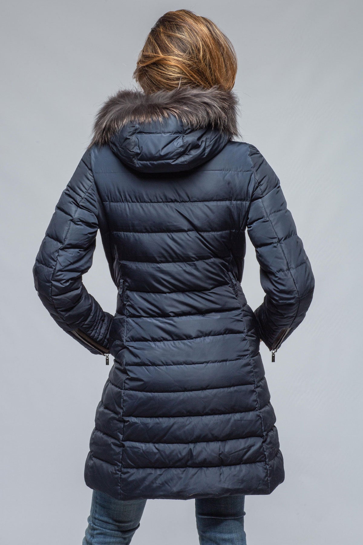 Gimo's | Ceto Resort Coat In Navy | Warehouse - Ladies - Outerwear - Cloth