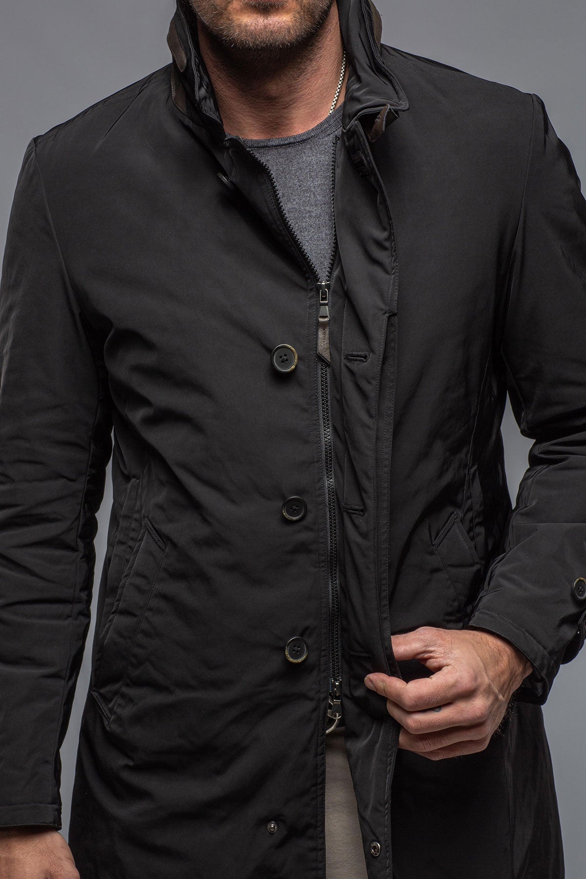 Gimo's | Connors Technical Overcoat | Warehouse - Mens - Outerwear - Cloth