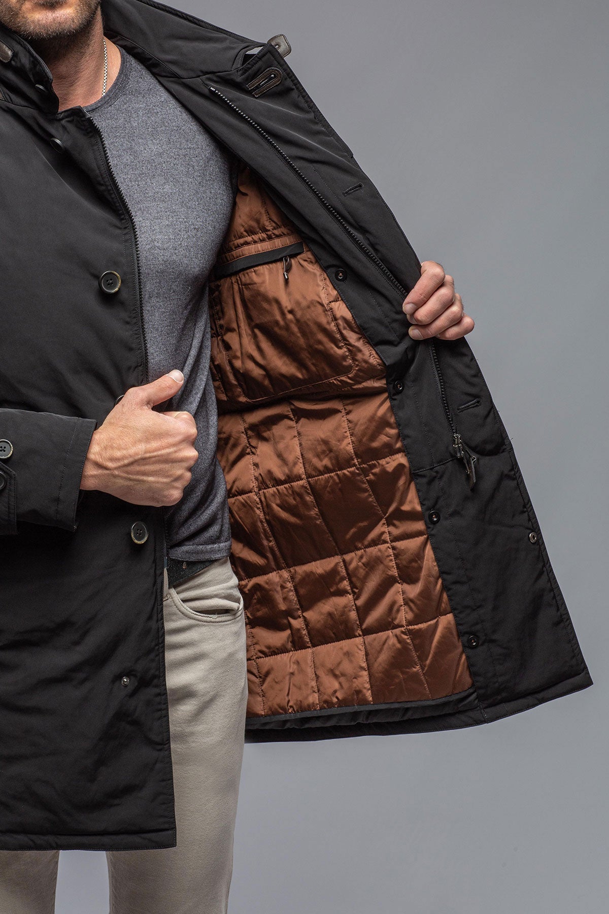 Gimo's | Connors Technical Overcoat | Warehouse - Mens - Outerwear - Cloth