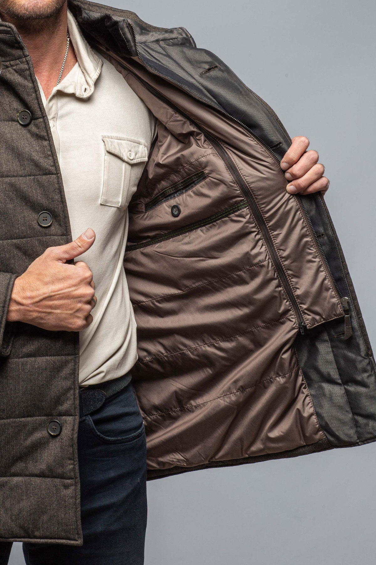 Gimo's | Cullen Quilted Jacket | Warehouse - Mens - Outerwear - Cloth