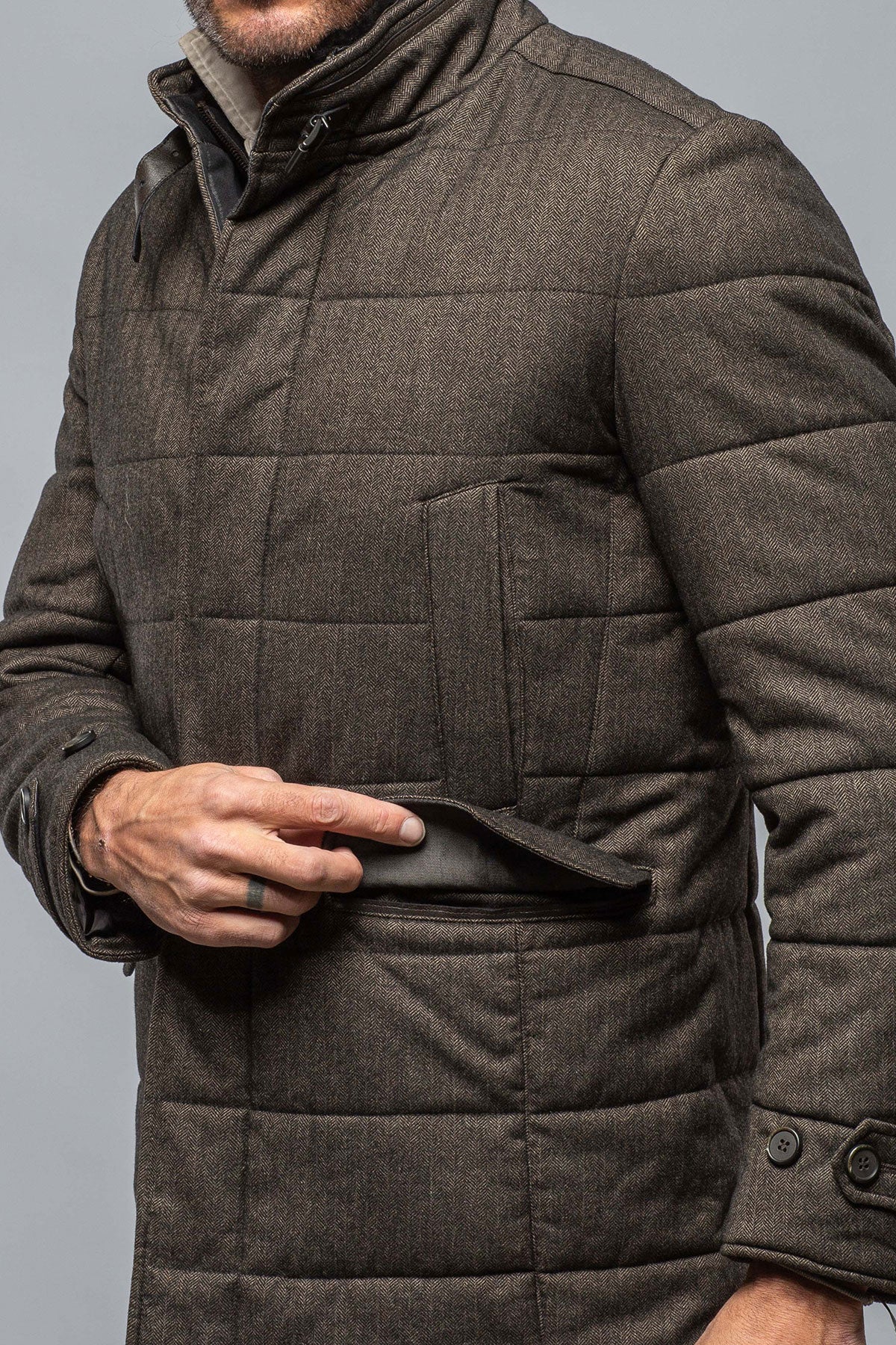 Gimo's | Cullen Quilted Jacket | Warehouse - Mens - Outerwear - Cloth