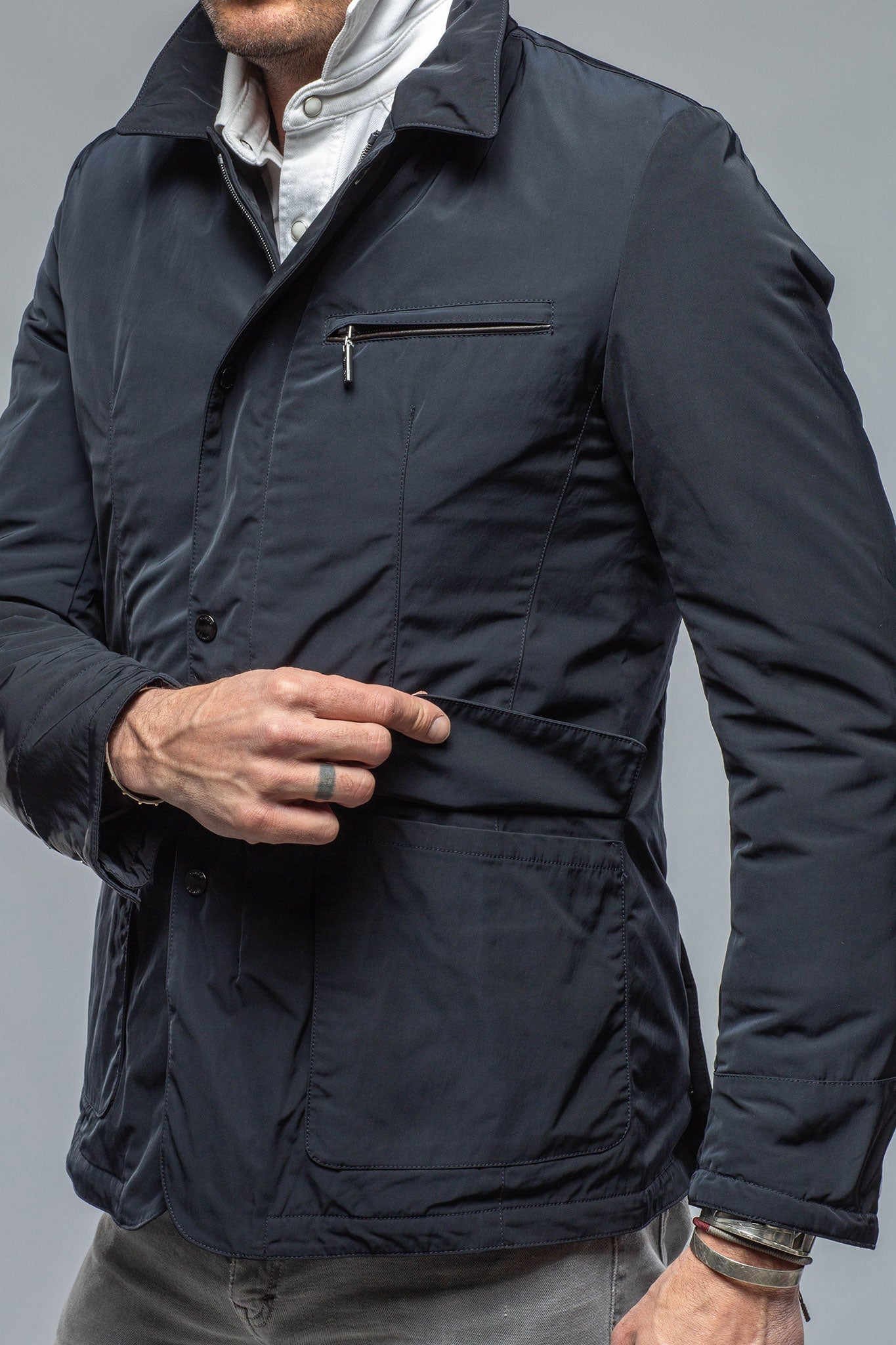 Gimo's Davide Technical Sport Coat Warehouse - Mens - Outerwear - Cloth