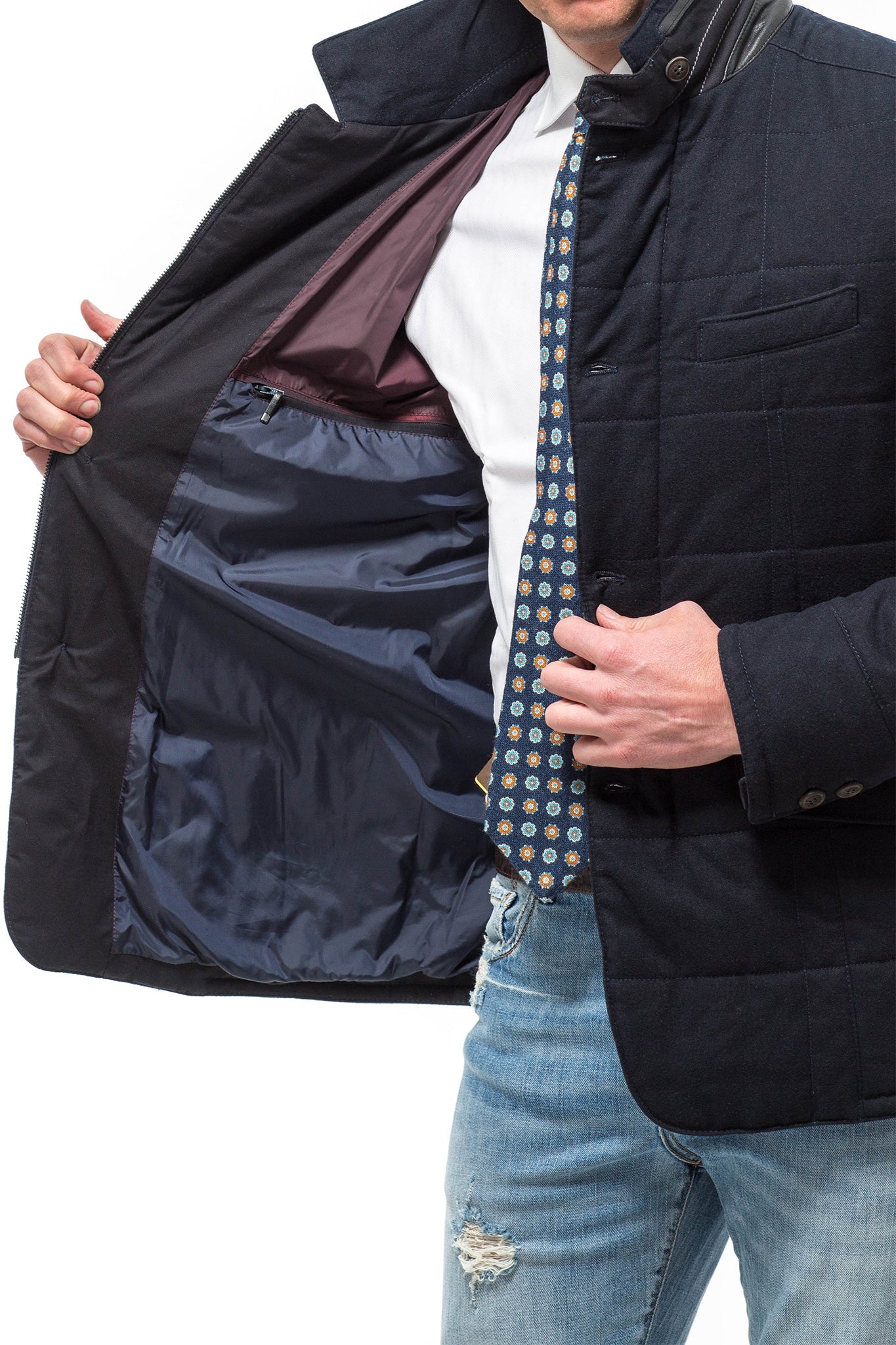Gimo's Dawson Quilted Campus Jacket Warehouse - Mens - Outerwear - Cloth