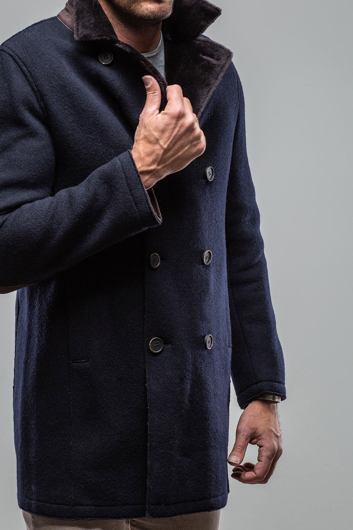 Gimo's | Elijah Double-Breasted Jacket | Warehouse - Mens - Outerwear - Cloth