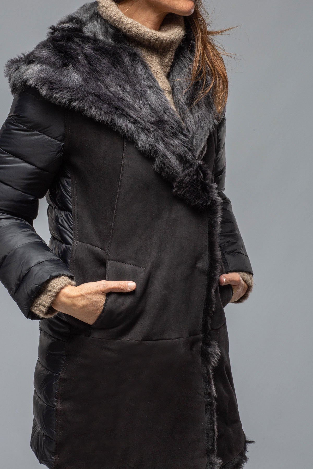 Gimo's | Giana Hybrid Shearling | Warehouse - Ladies - Outerwear - Cloth