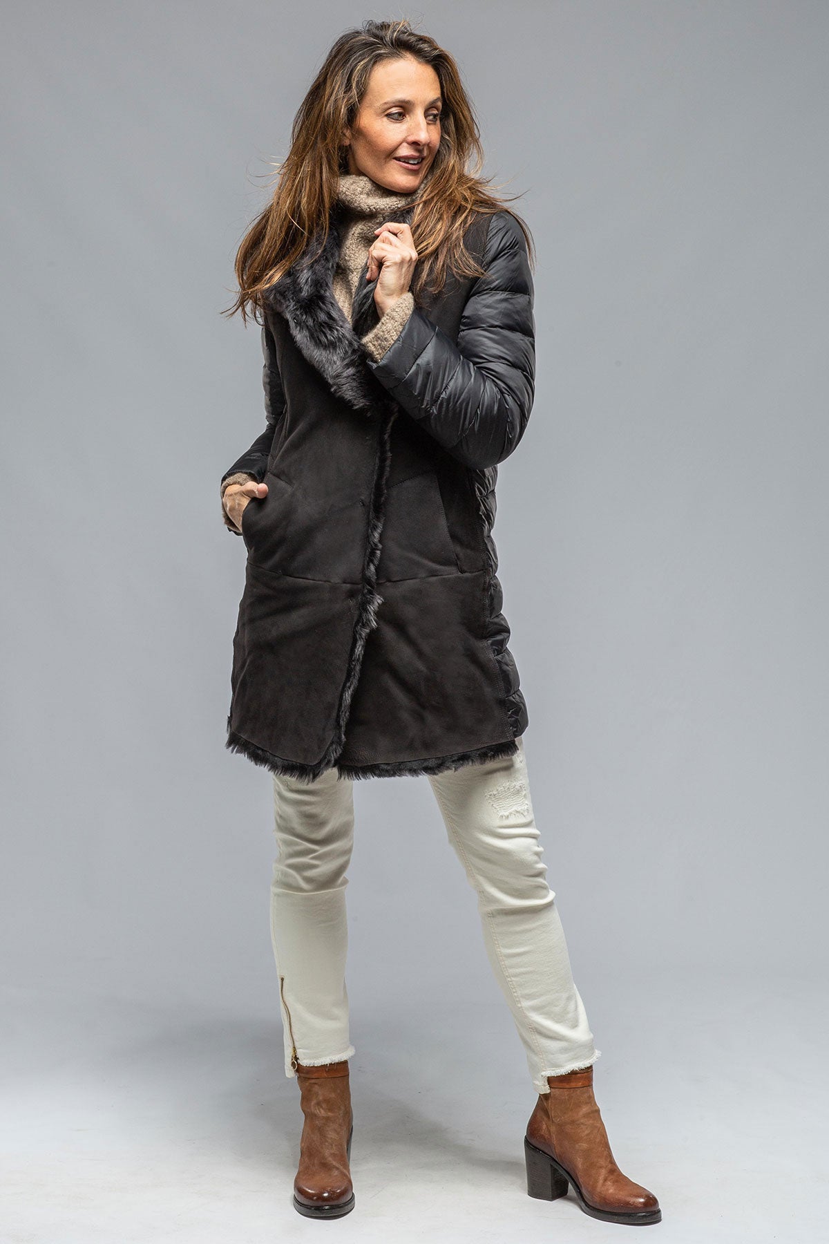 Gimo's | Giana Hybrid Shearling | Warehouse - Ladies - Outerwear - Cloth