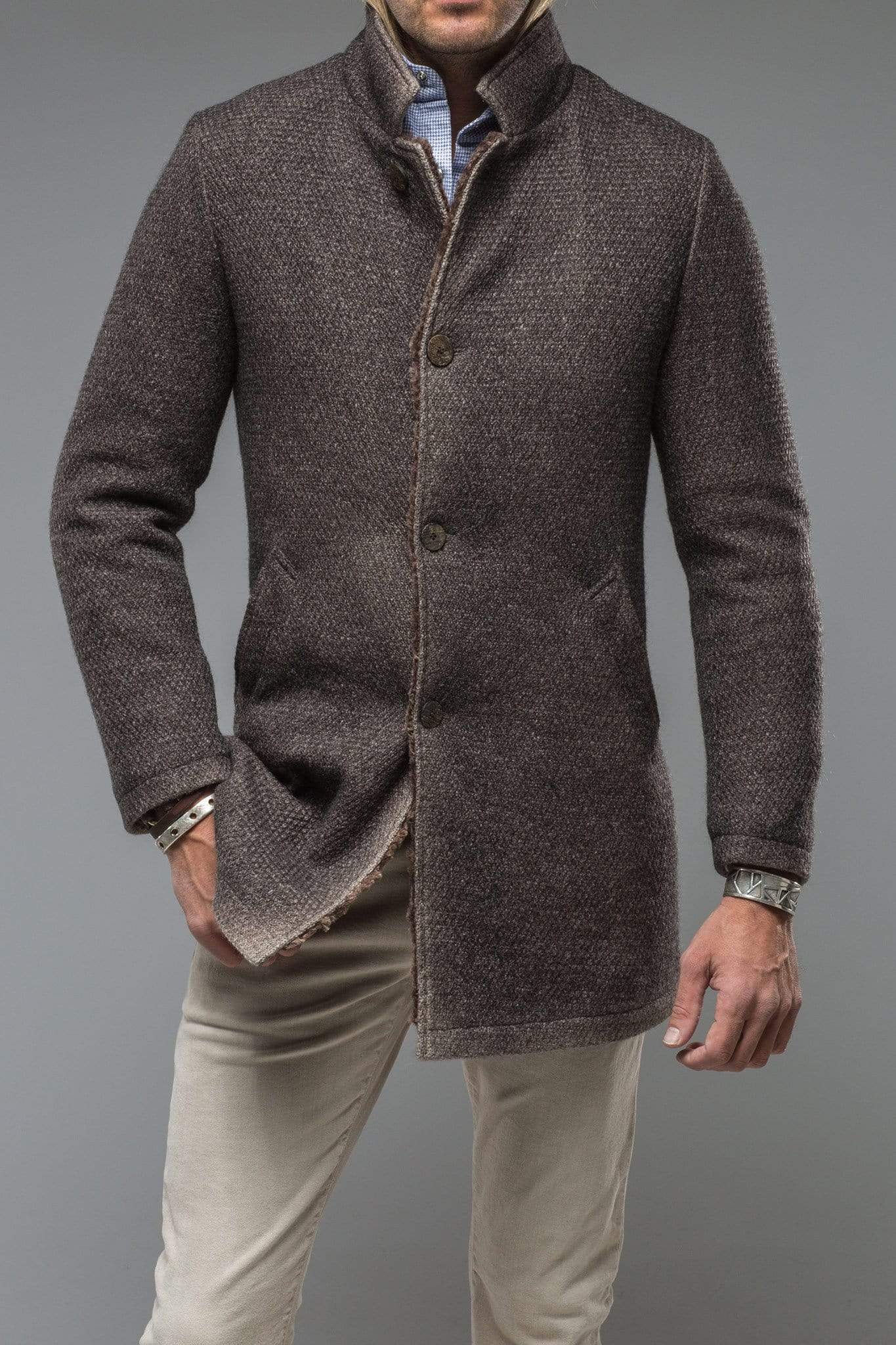 Gimo's | Grays Knit Coat | Warehouse - Mens - Outerwear - Cloth