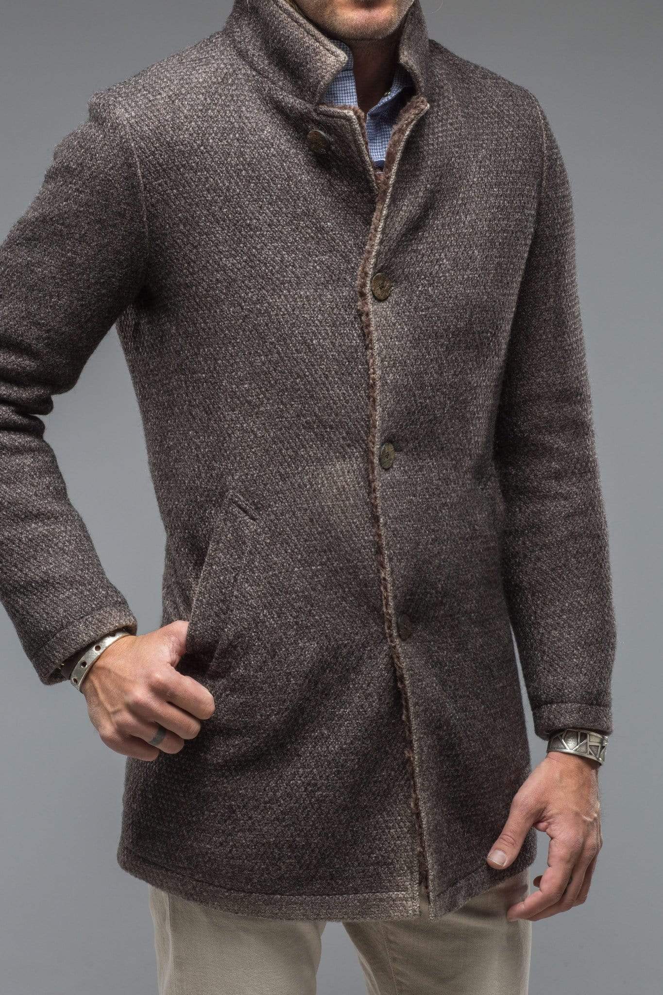 Gimo's Grays Knit Coat Warehouse - Mens - Outerwear - Cloth