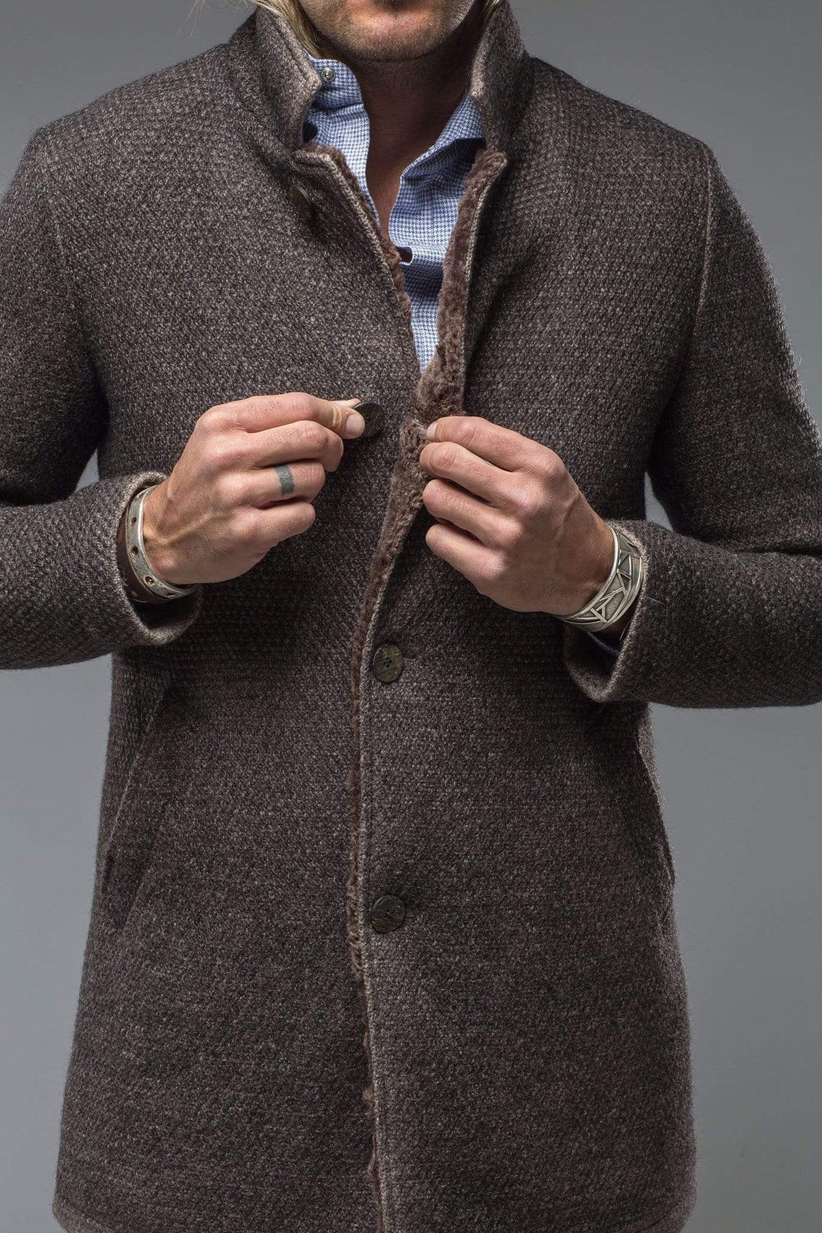 Gimo's | Grays Knit Coat | Warehouse - Mens - Outerwear - Cloth