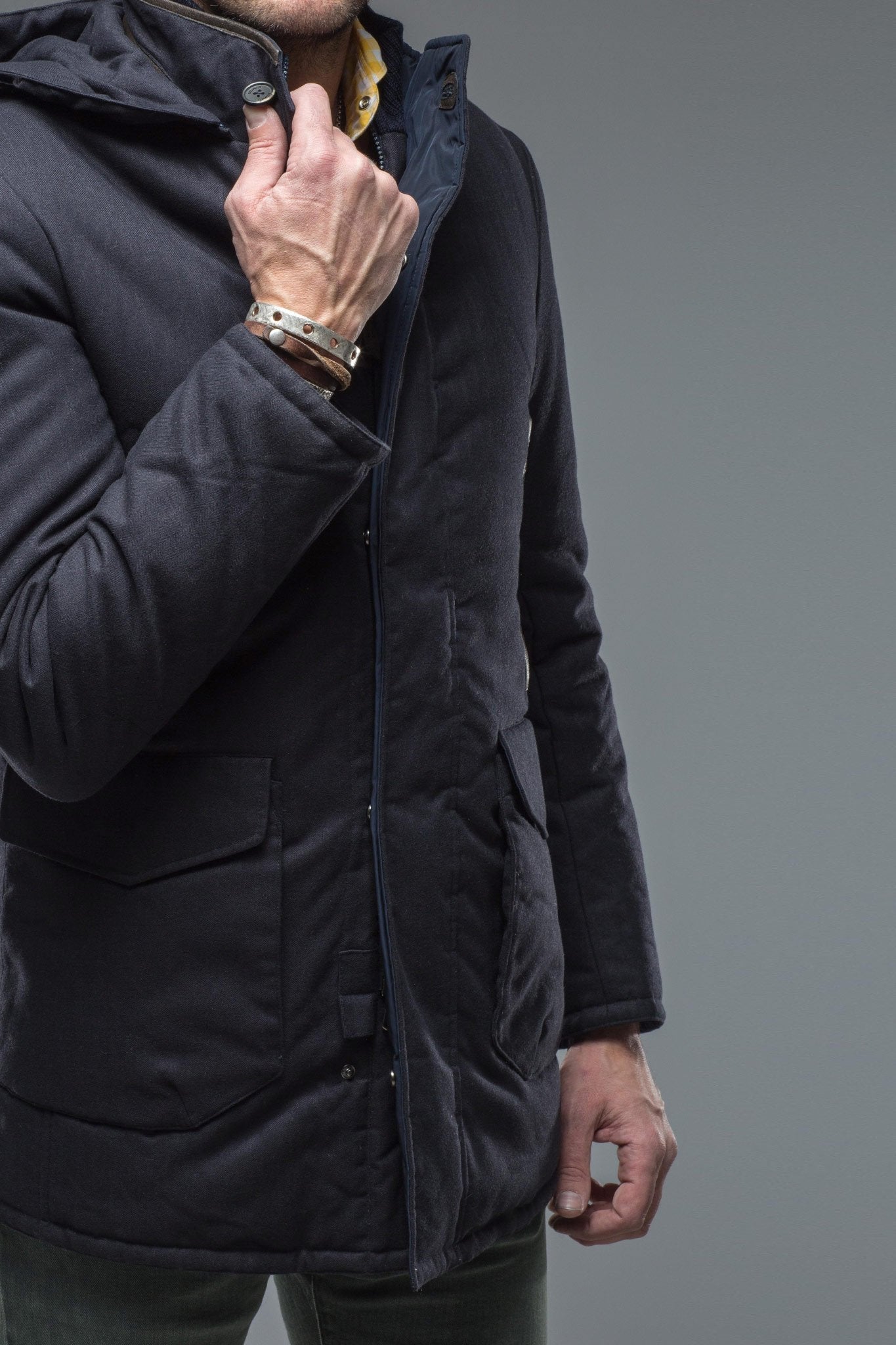 Gimo's | Kipling Coat In Navy | Warehouse - Mens - Outerwear - Cloth