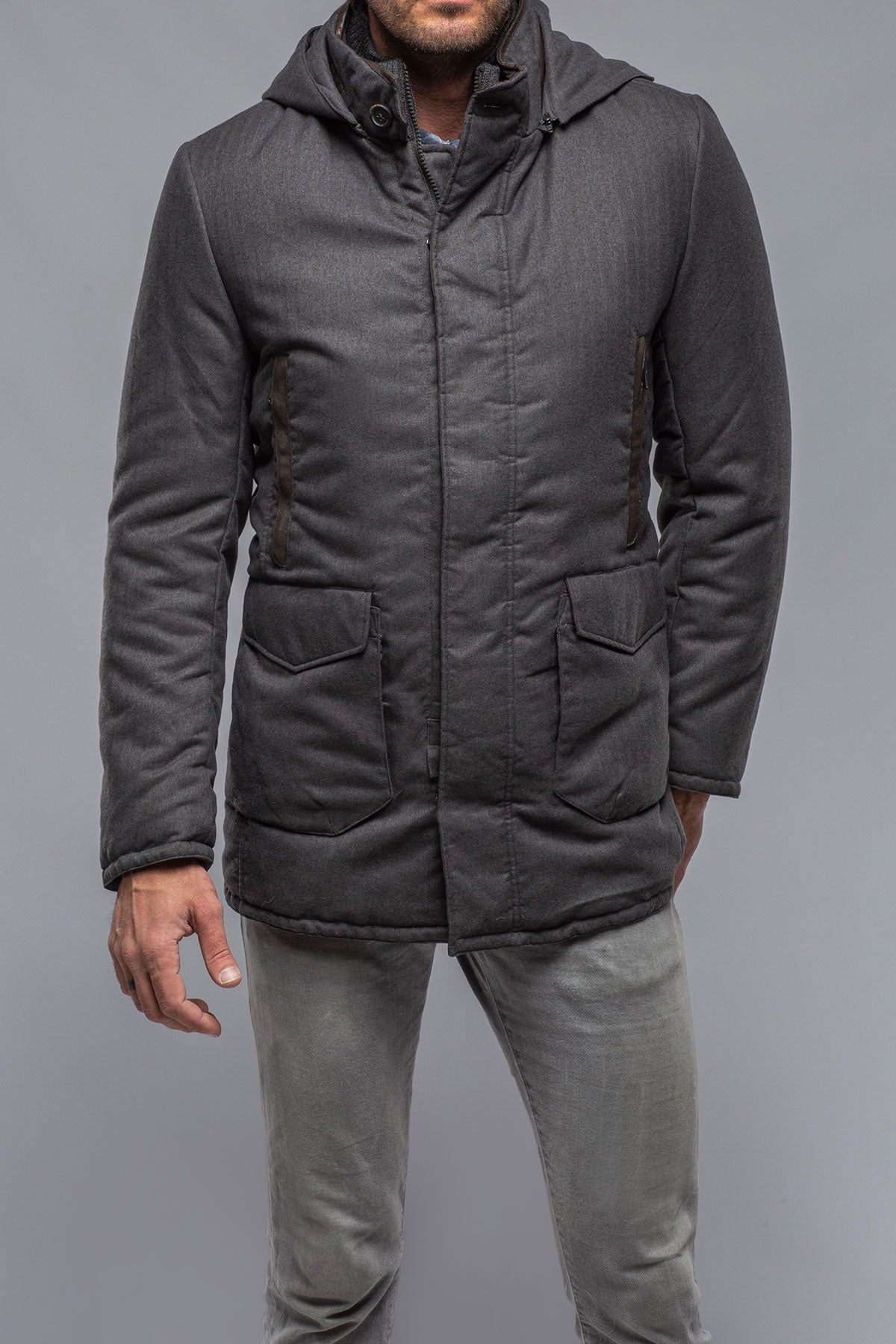 Gimo's | Kipling Hooded Overcoat | Warehouse - Mens - Outerwear - Cloth