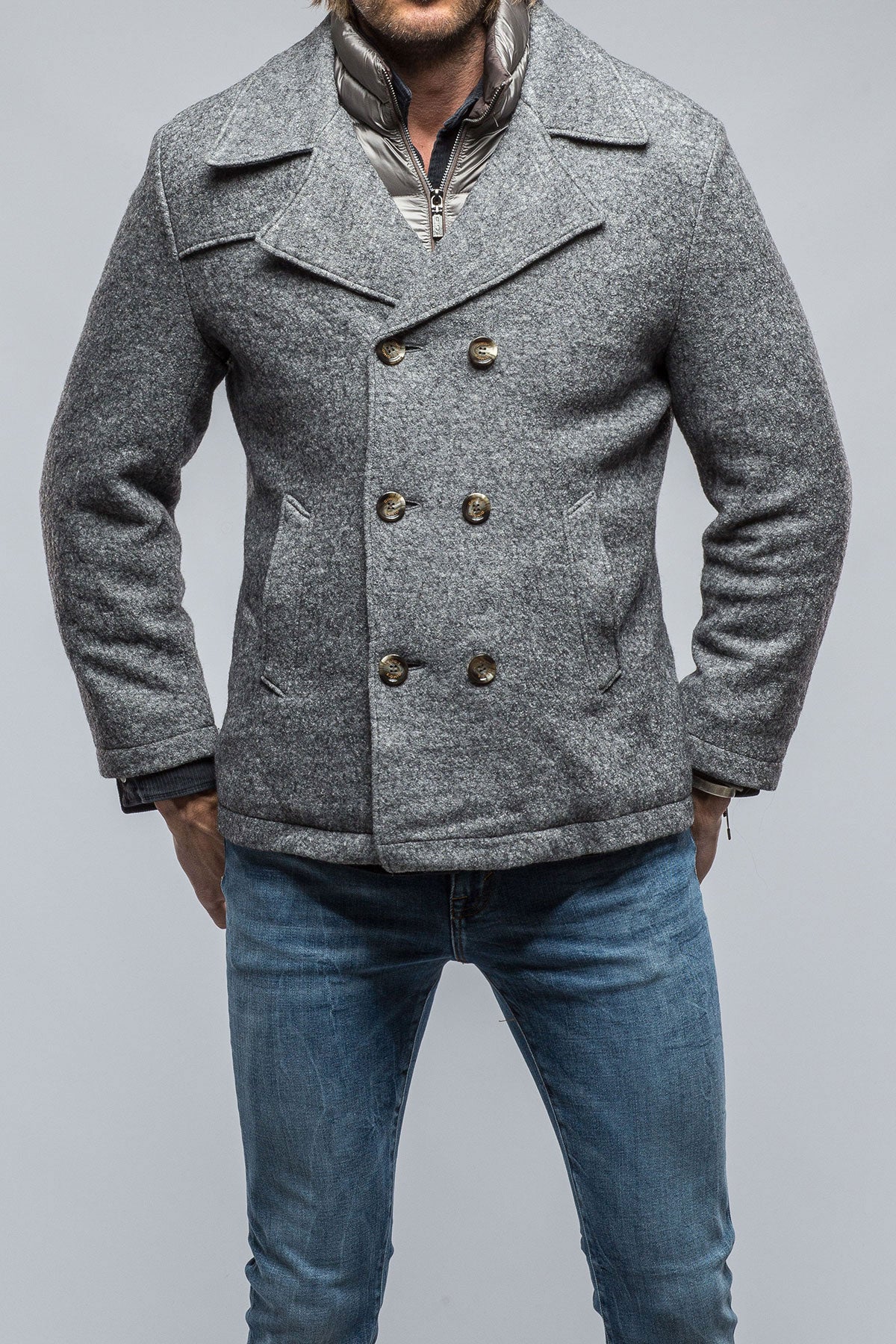Gimo's Micah Double Breasted Jacket Warehouse - Mens - Outerwear - Cloth