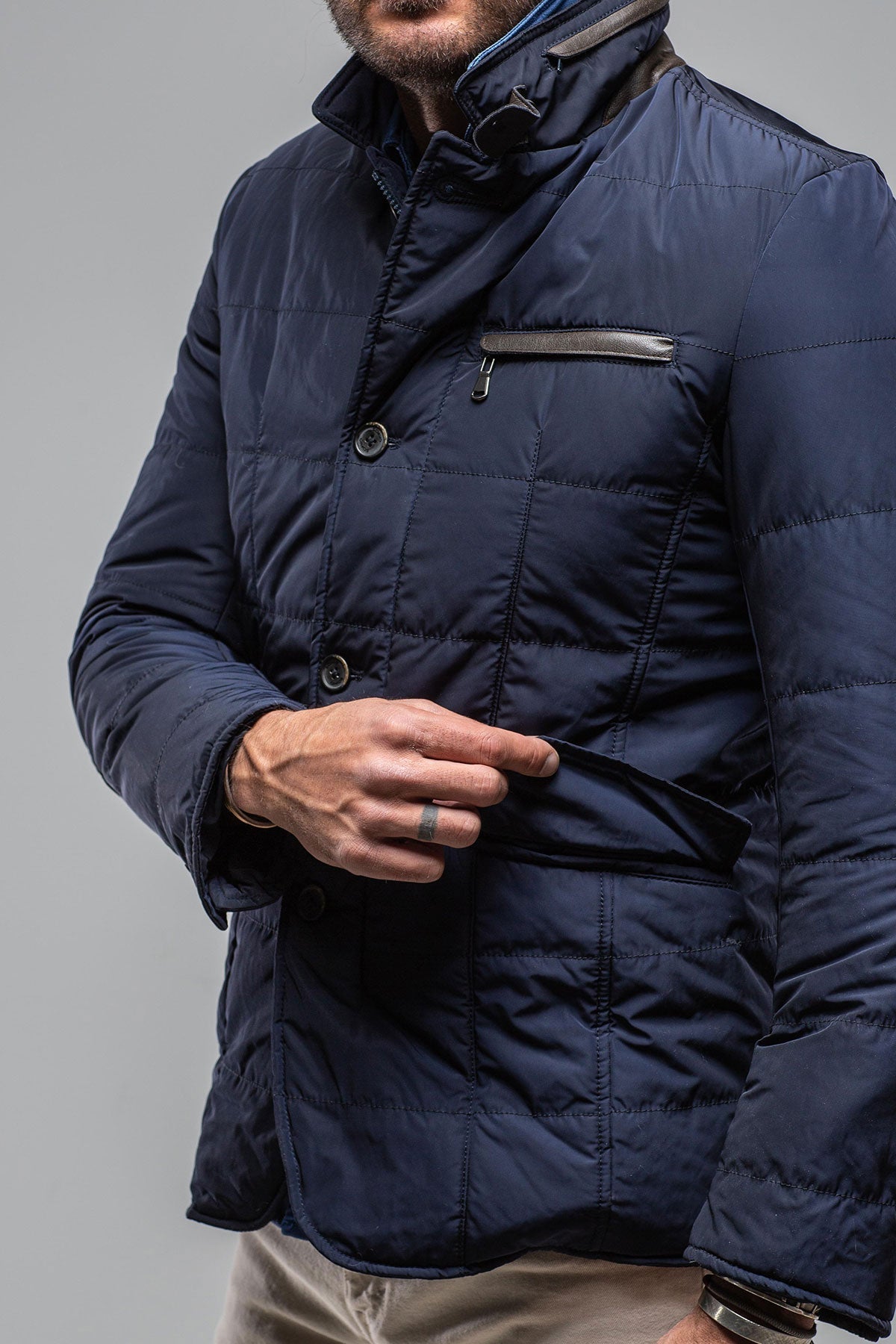 Gimo's | Nicholls Quilted Jacket | Warehouse - Mens - Outerwear - Cloth