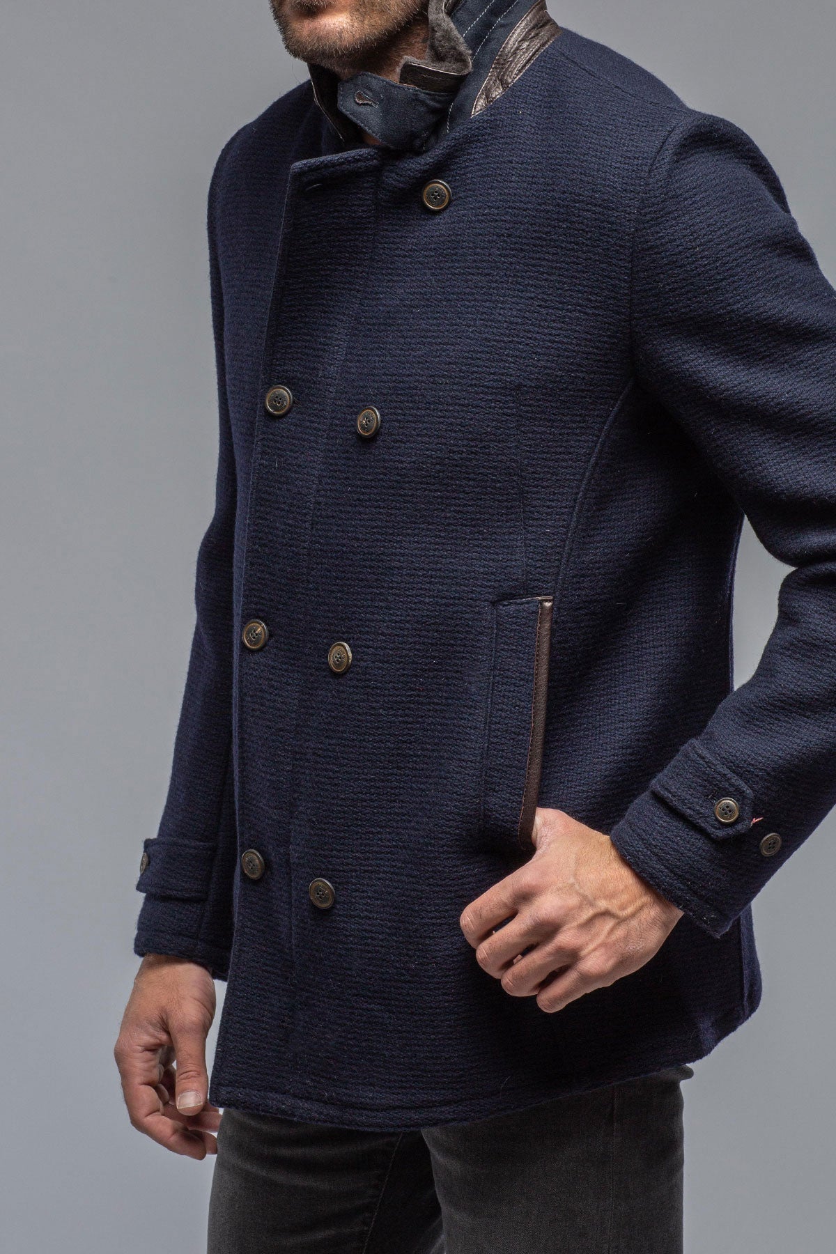Gimo's Sutrino Double Breasted Jacket Warehouse - Mens - Outerwear - Cloth