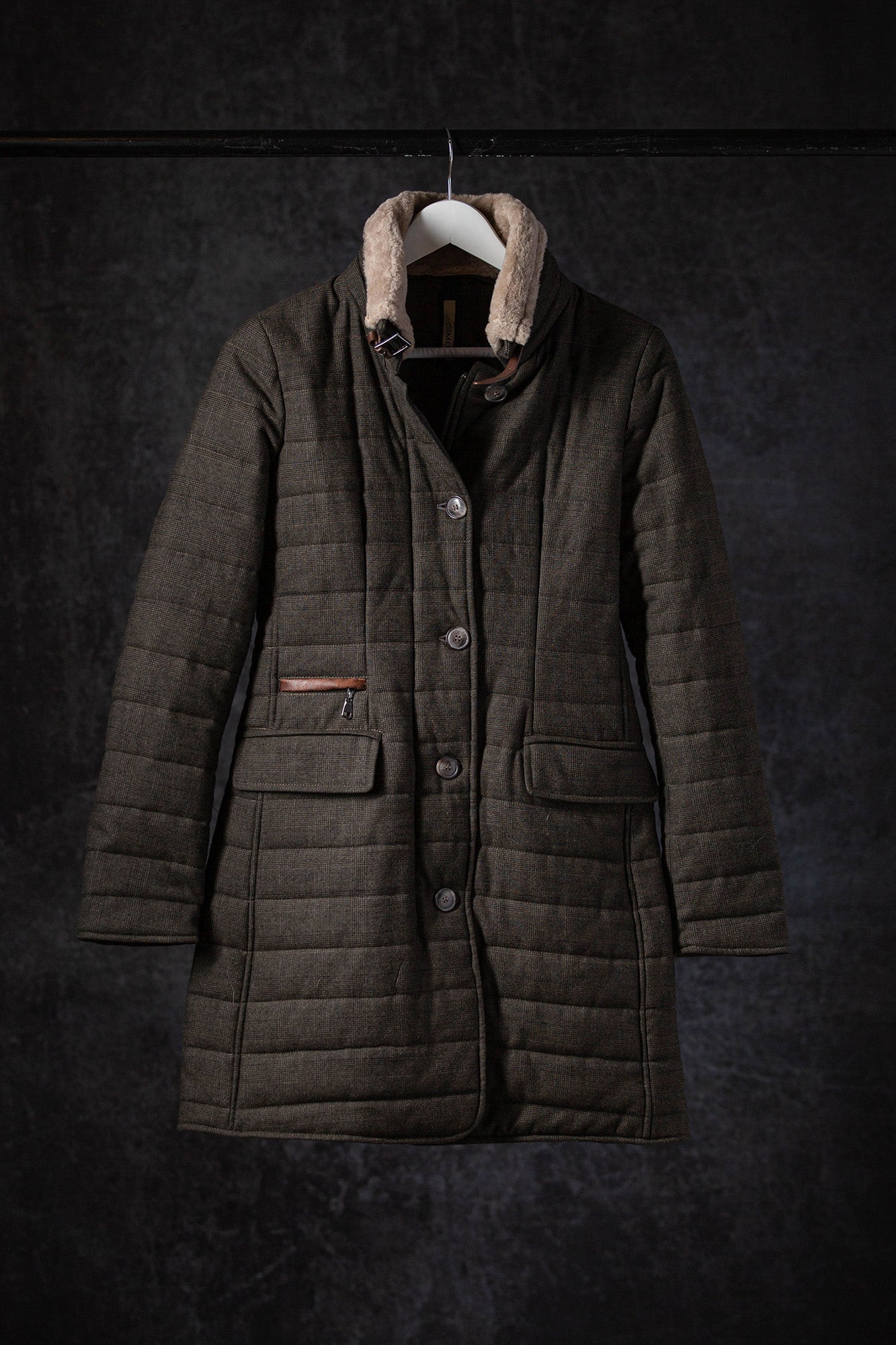 Tailored Après Jacket In Green | Warehouse - Ladies - Outerwear - Cloth | Gimo's