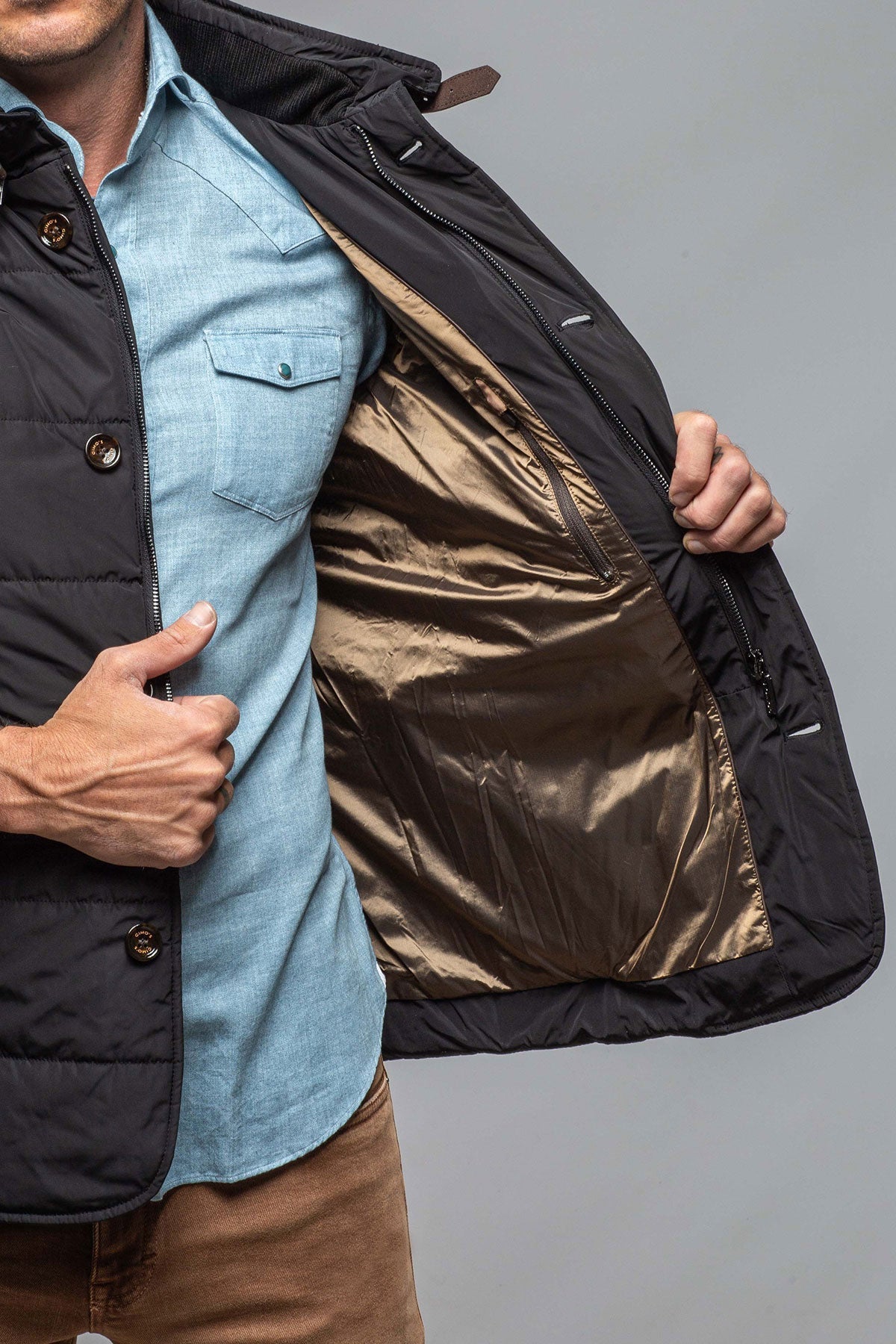 Gimo's Vinicio Quilted Jacket Warehouse - Mens - Outerwear - Cloth