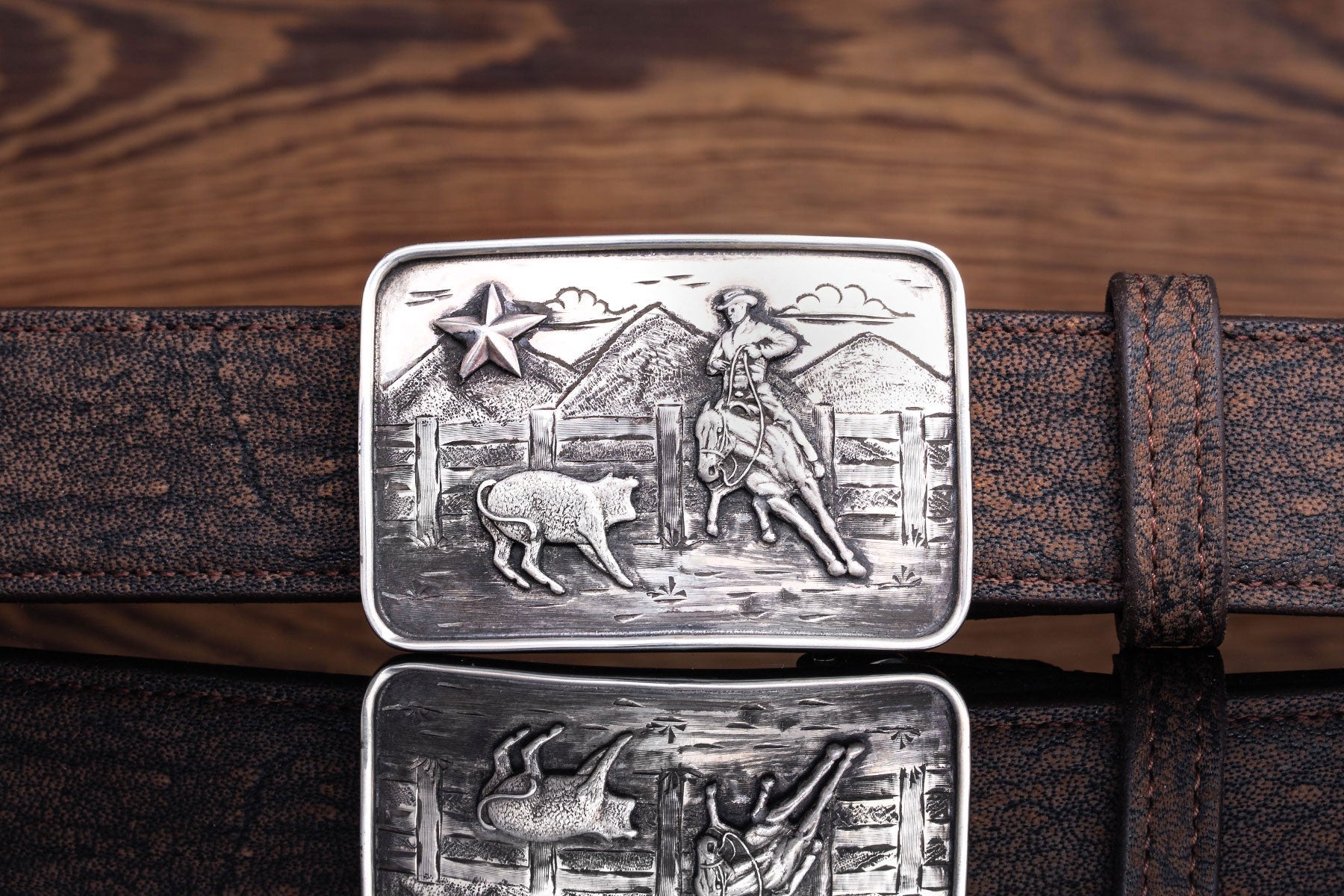 Mesa Roper Trophy Buckle | Belts And Buckles - Trophy | Comstock Heritage