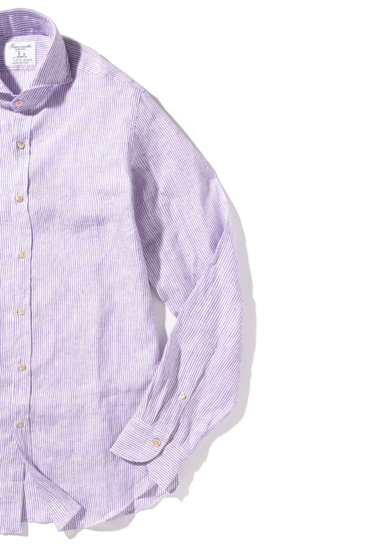 Baggio Linen Sport Shirt | Mens - Shirts - Outpost | Giannetto Portofino