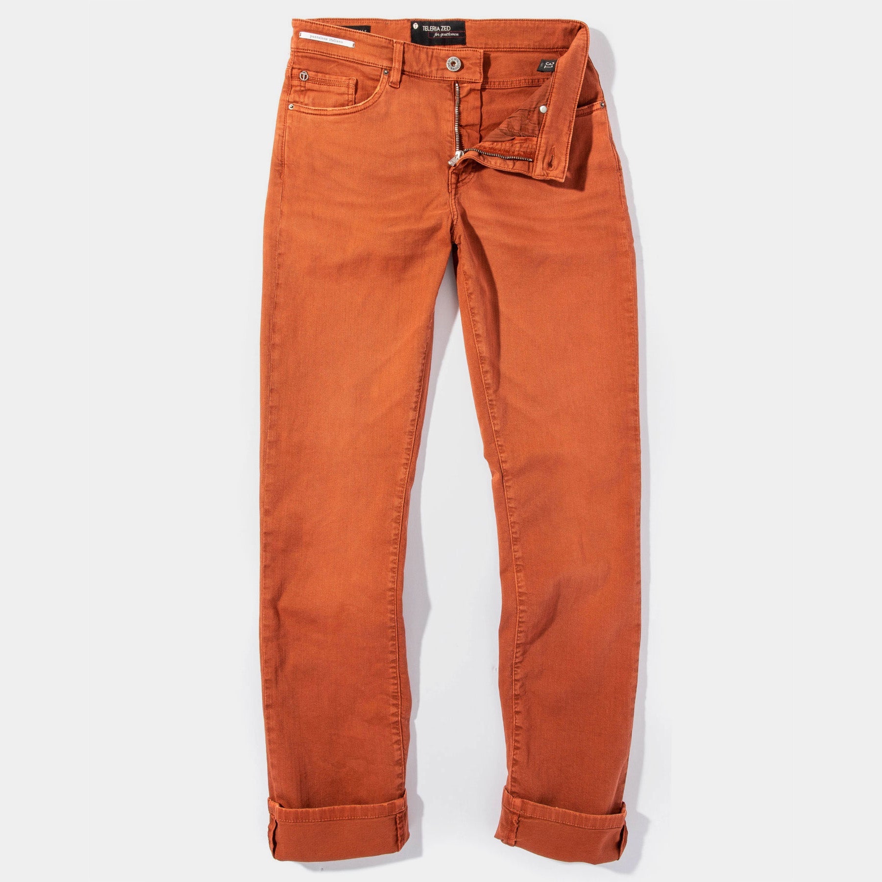 Ouray 5-Pocket Stretch Twill in Coccio | Mens - Pants - 5 Pocket | Teleria Zed