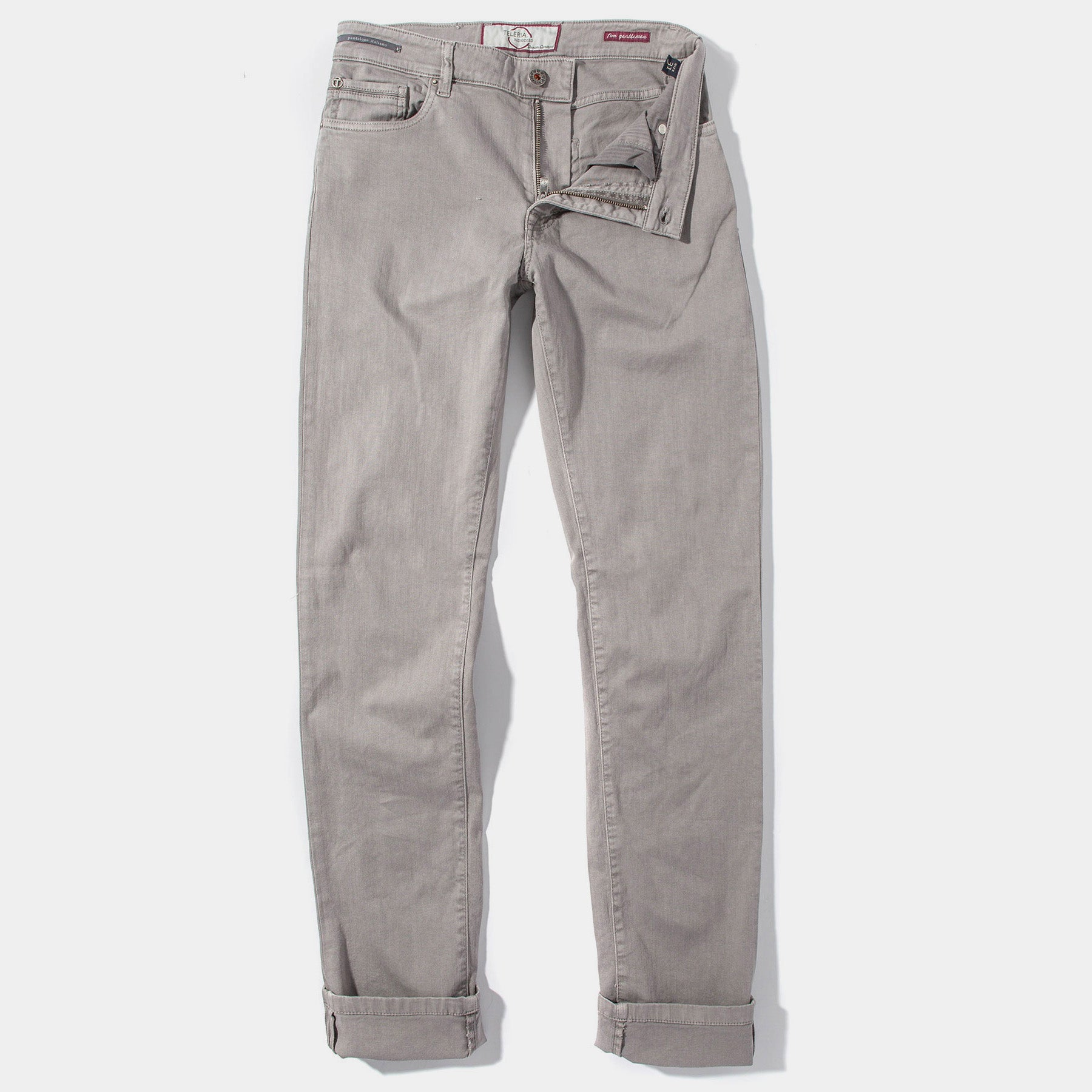 Ouray 5 Pocket Denim in Cenere | Mens - Pants - 5 Pocket | Teleria Zed