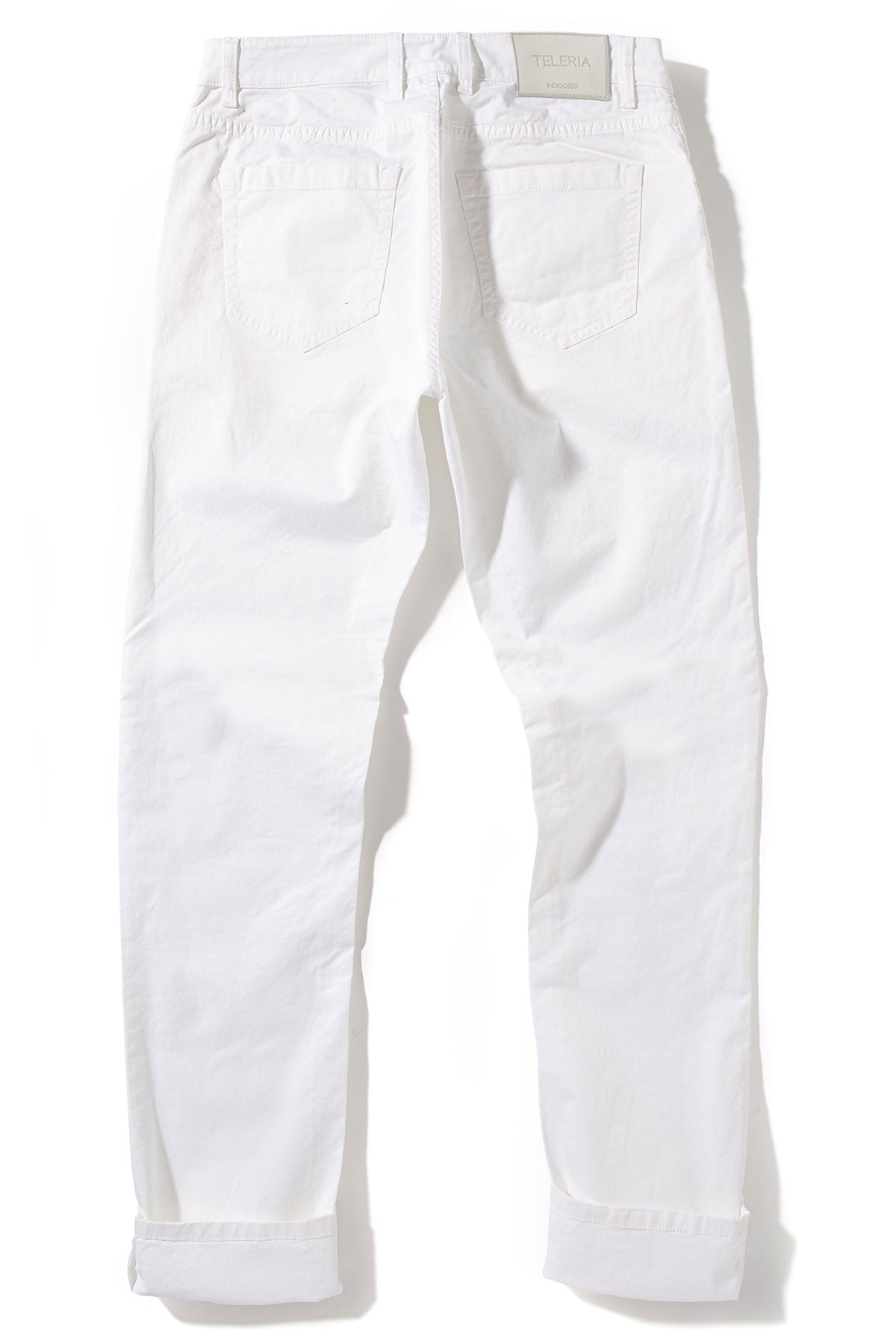 Summit 5-Pocket Cotton Twill In Bianco | Mens - Pants - 5 Pocket | Teleria Zed