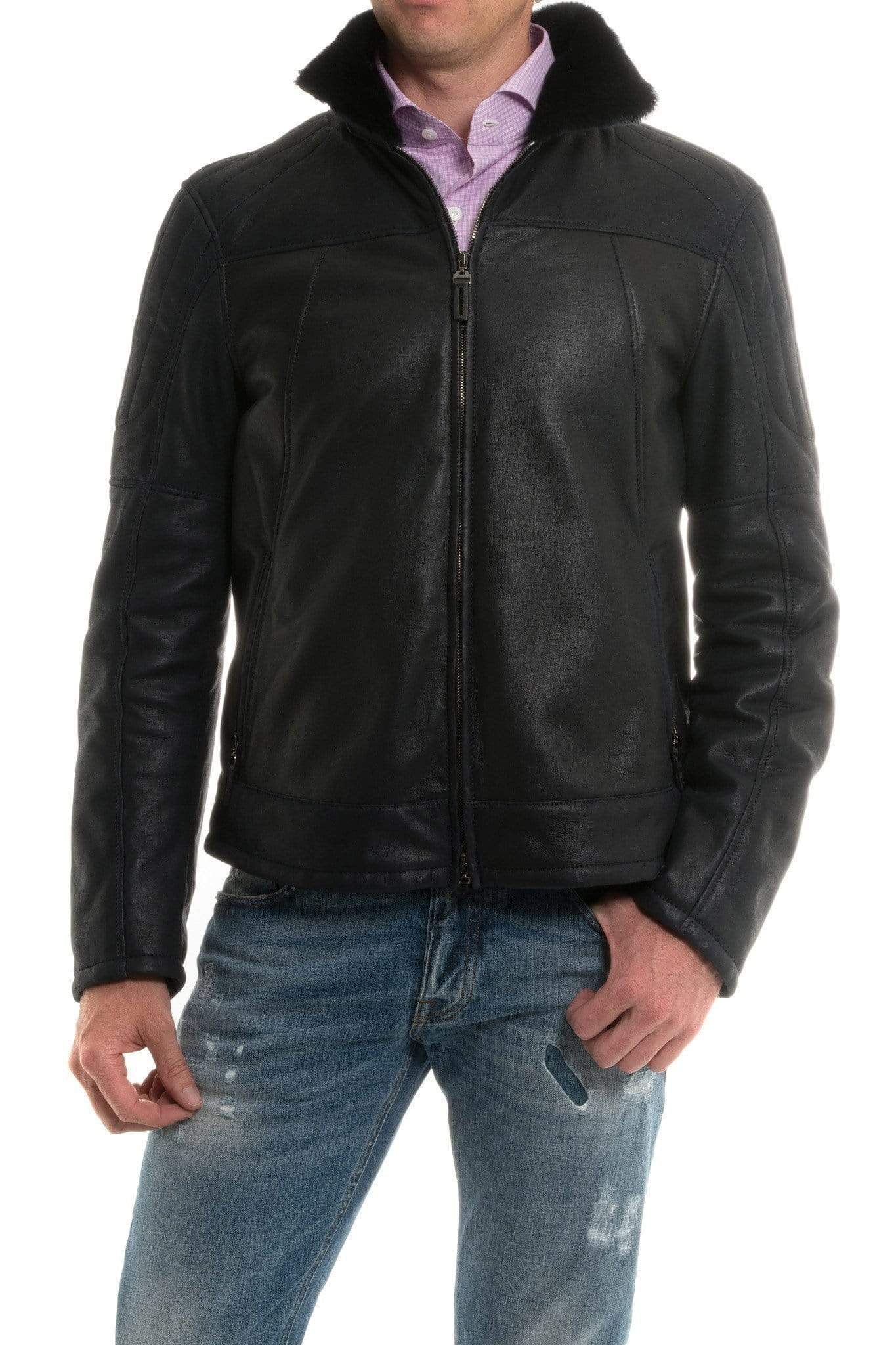 Lancon Shearling Jacket - AXEL'S