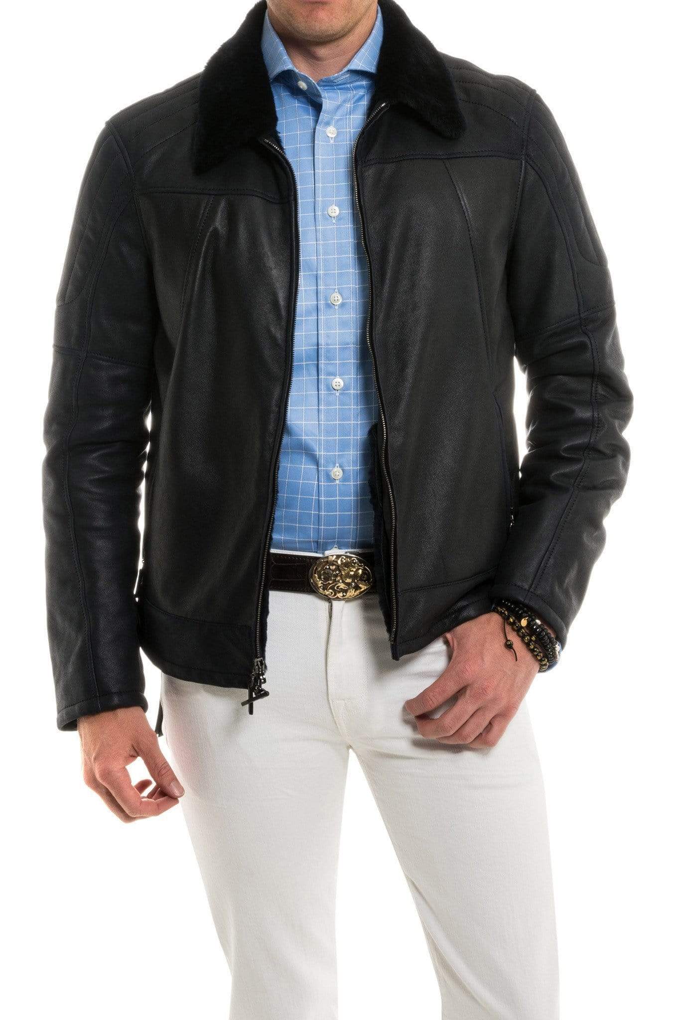 Lancon Shearling Jacket - AXEL'S