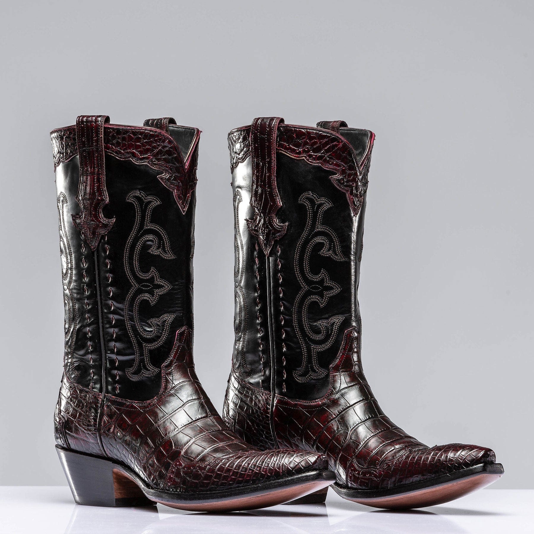 Stallion Boots Black Cherry Majestic Boots | Mens - Cowboy Boots