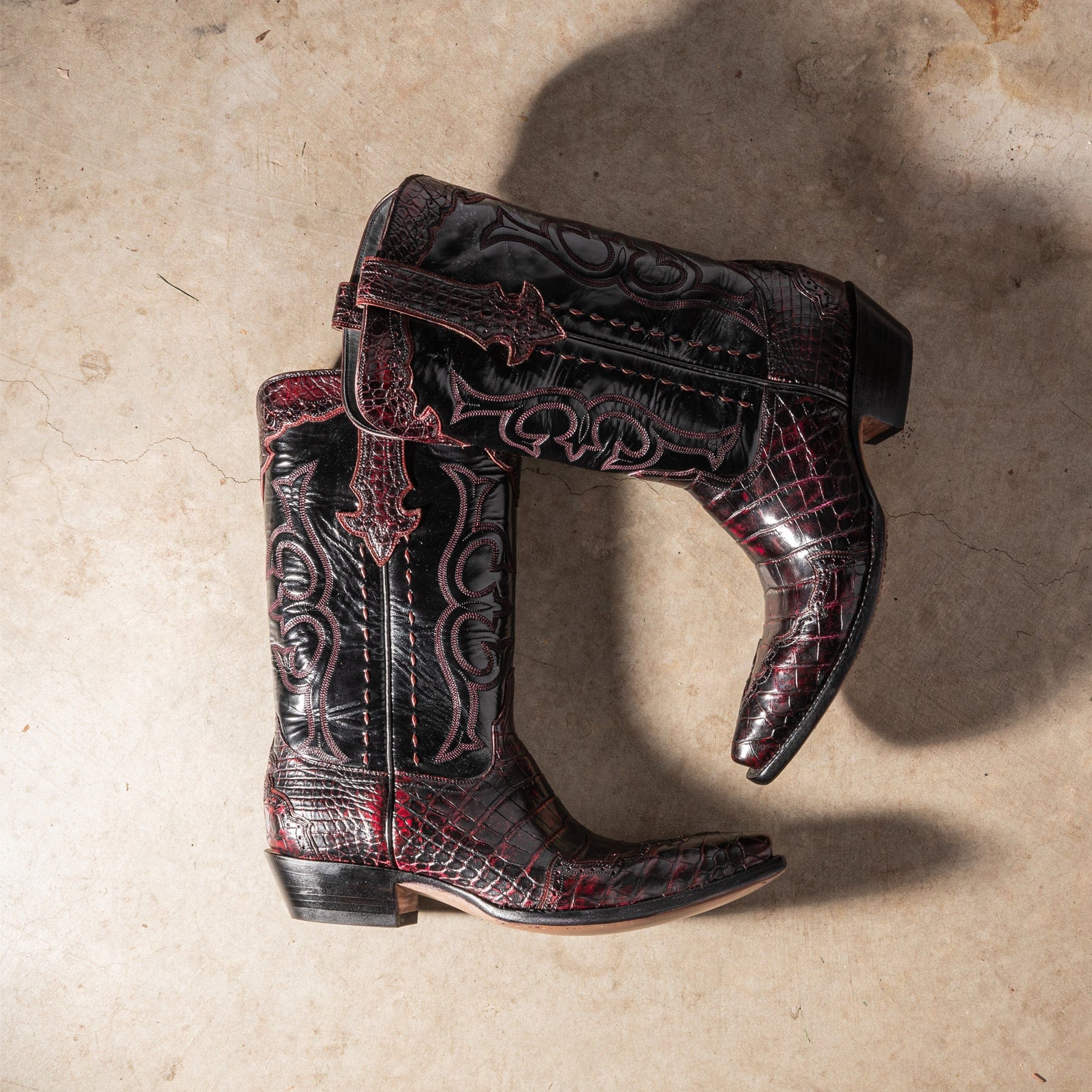 Stallion Boots Black Cherry Majestic Boots | Mens - Cowboy Boots