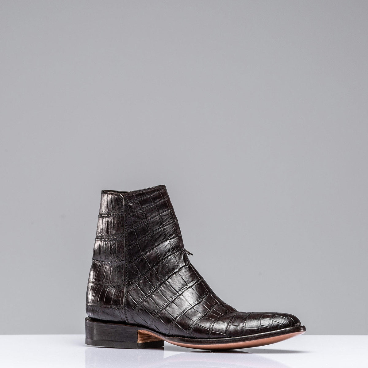 Stallion Boots | Chocolate Crocodile Chelsea Boots | Mens - Cowboy Boots
