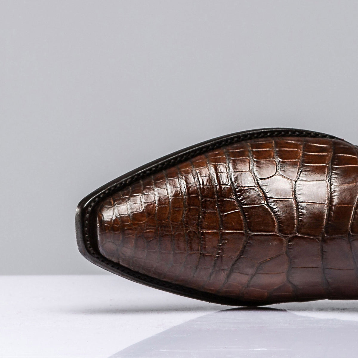 Stallion Boots | Cognac Crocodile Zorro Gallegos | Mens - Cowboy Boots