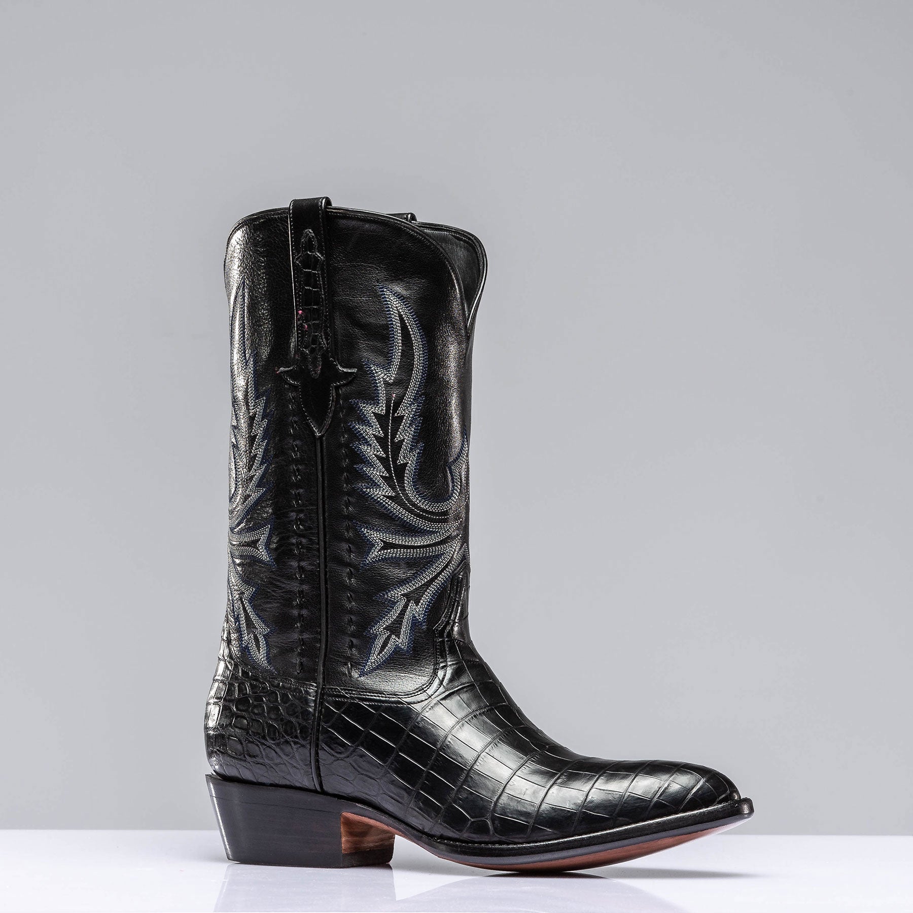 Stallion Boots Crocodile Belly Cowboy Boot Mens - Cowboy Boots