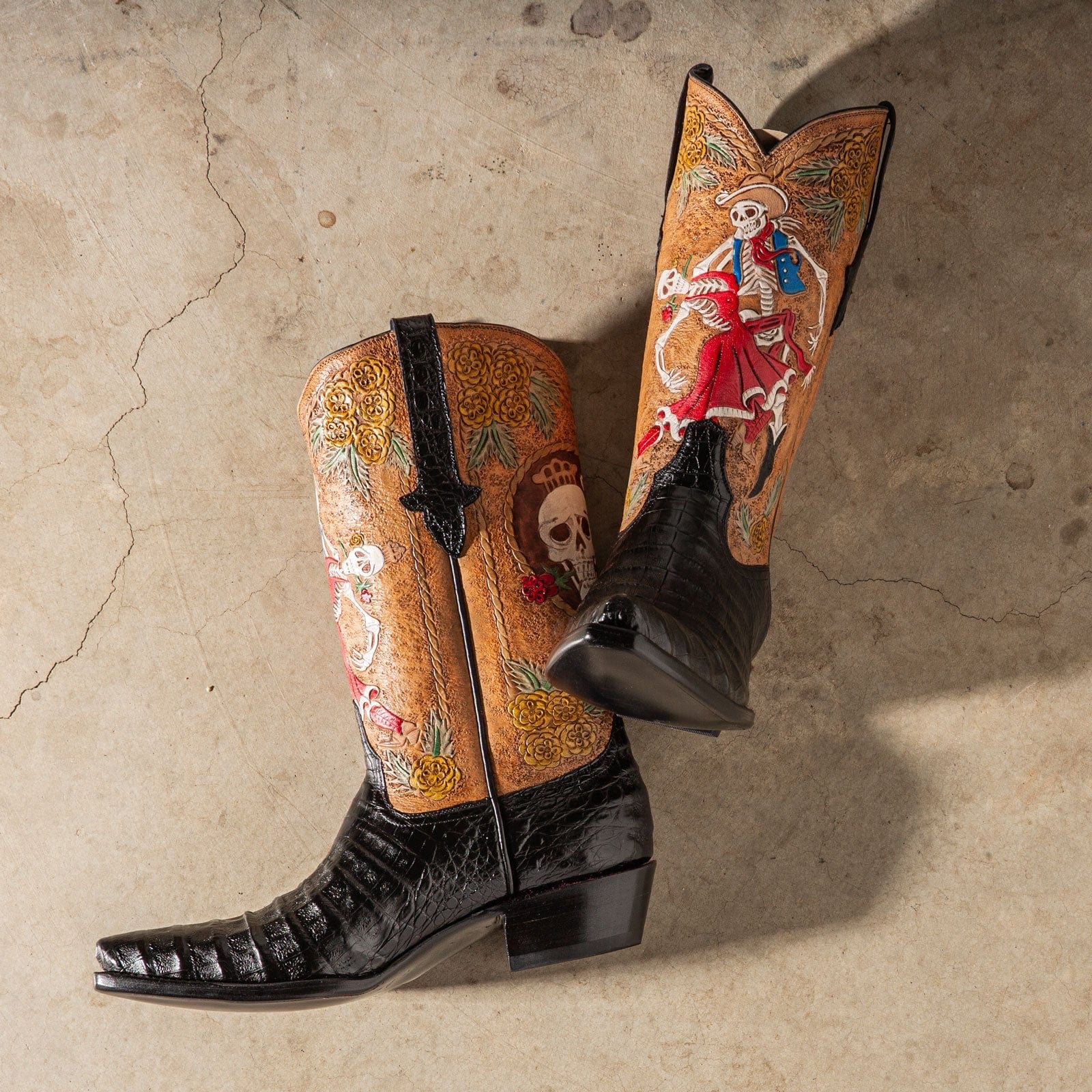 Day of the Dead Boots - AXEL'S