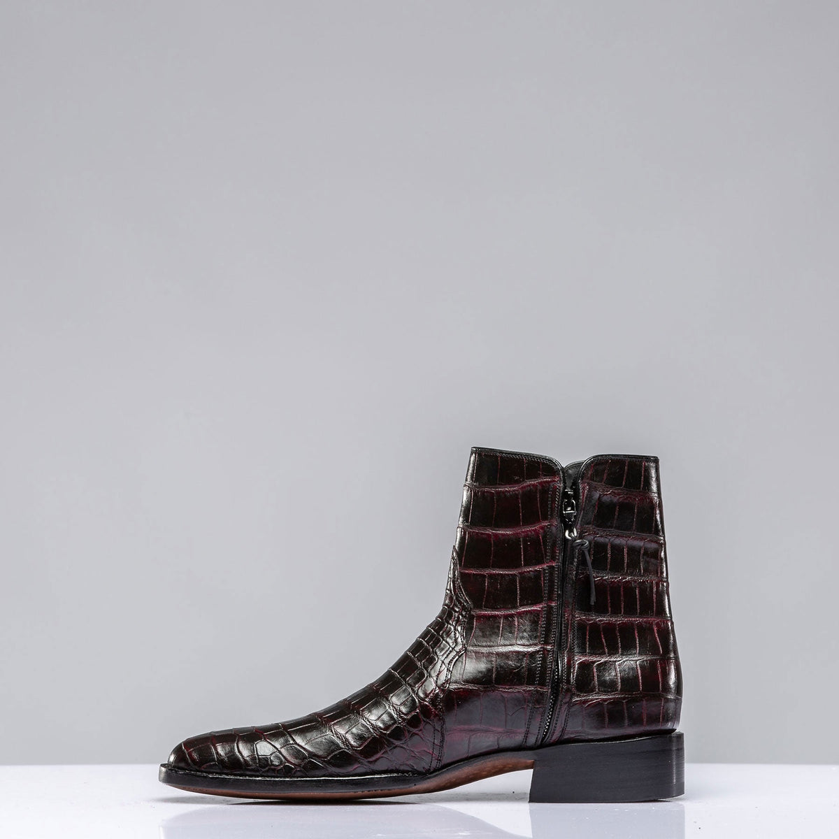 Stallion Boots | Griffen Black Cherry Zorro Gallegos | Mens - Cowboy Boots
