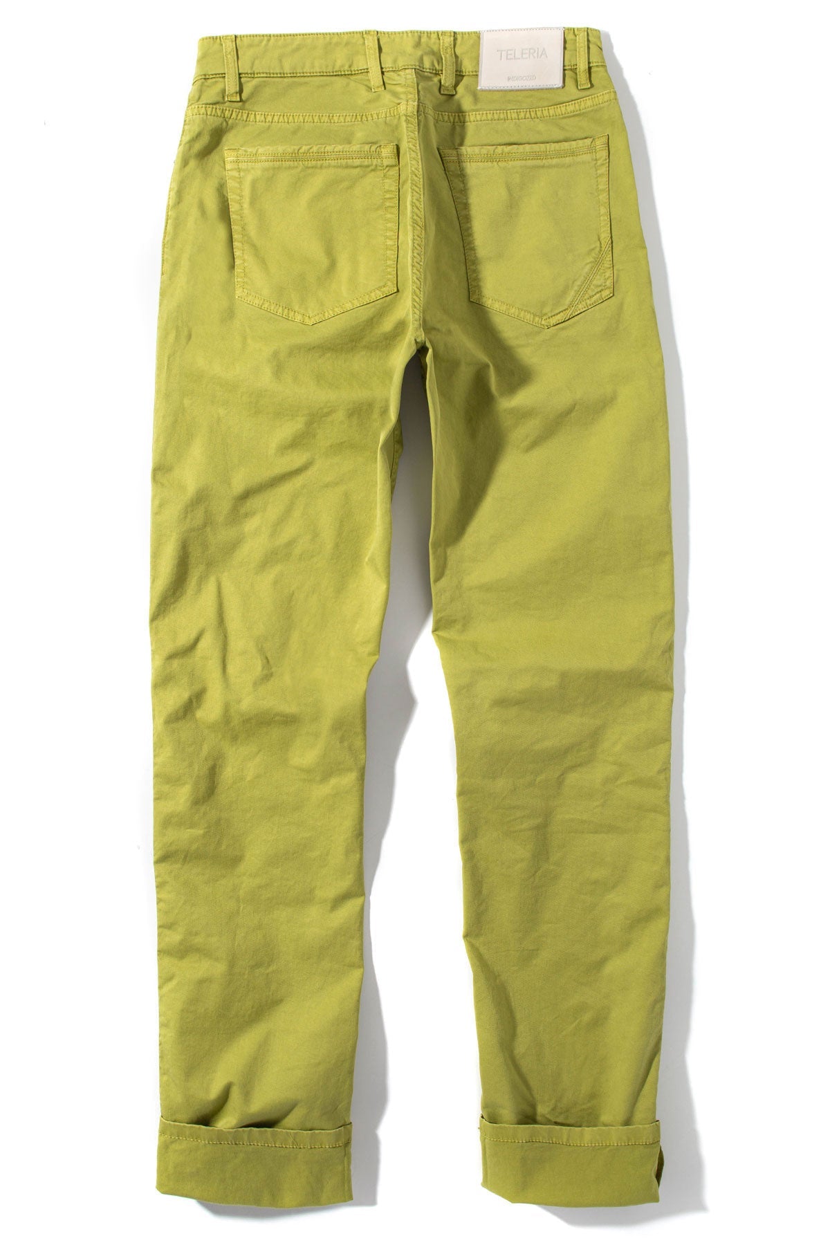 Summit 5-Pocket Cotton Twill In Lime | Mens - Pants - 5 Pocket | Teleria Zed