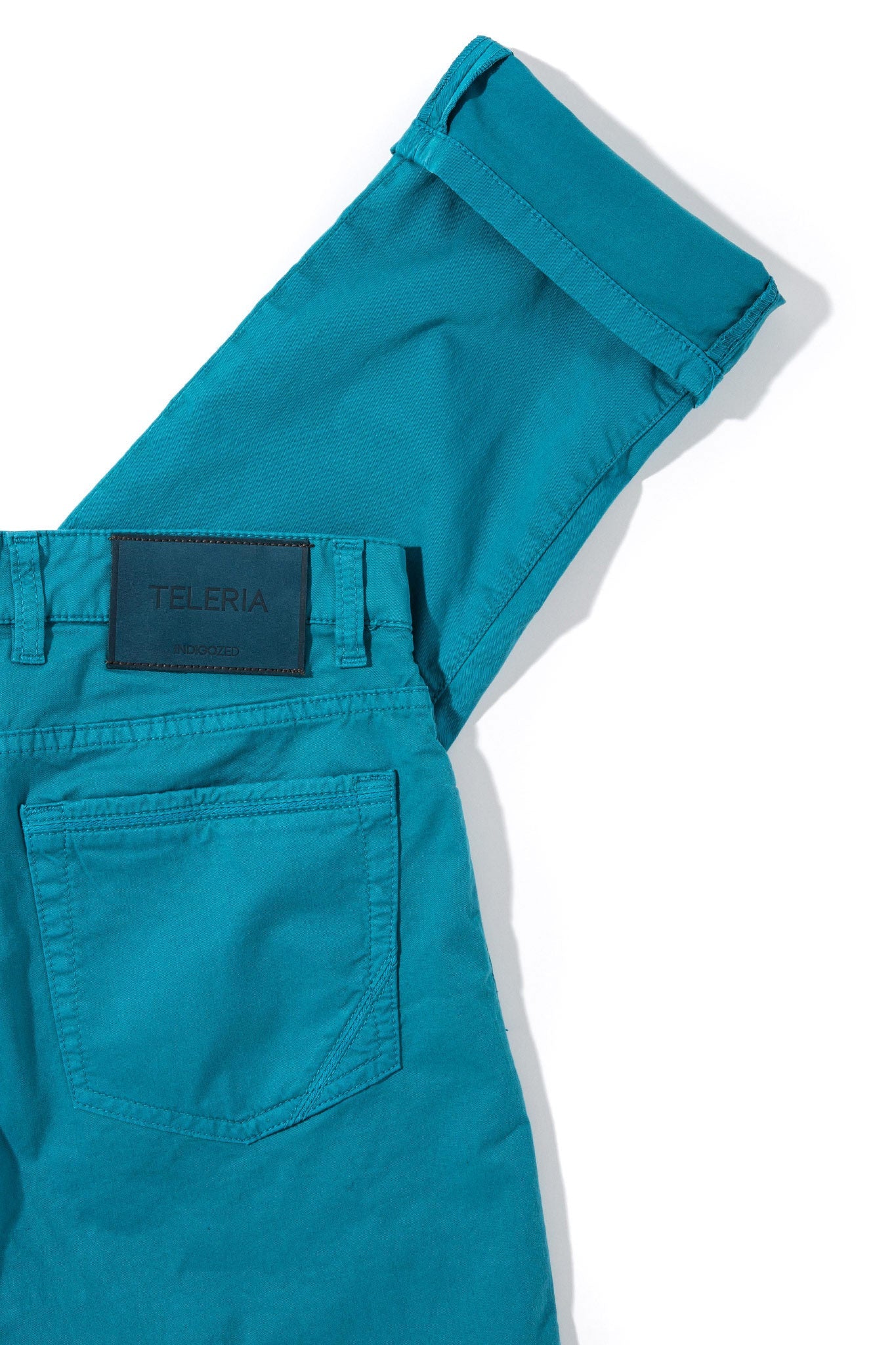 Teleria Zed Fowler Ultralight Performance Pant In Biscay Blue Mens - Pants - 5 Pocket