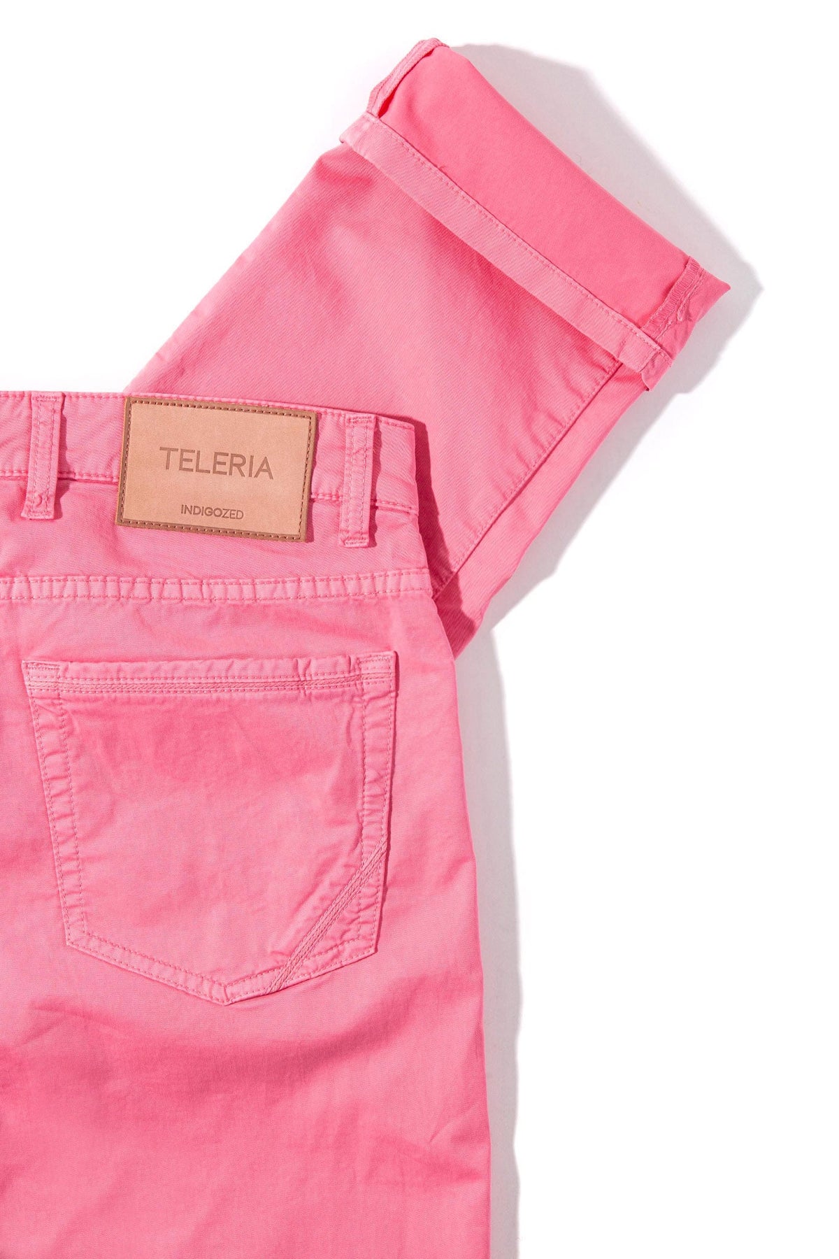 Teleria Zed | Fowler Ultralight Performance Pant In Pink | Mens - Pants - 5 Pocket