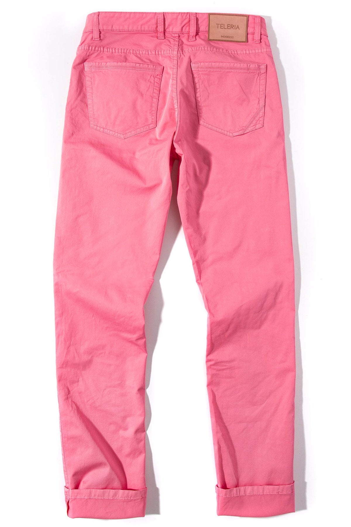 Teleria Zed | Fowler Ultralight Performance Pant In Pink | Mens - Pants - 5 Pocket