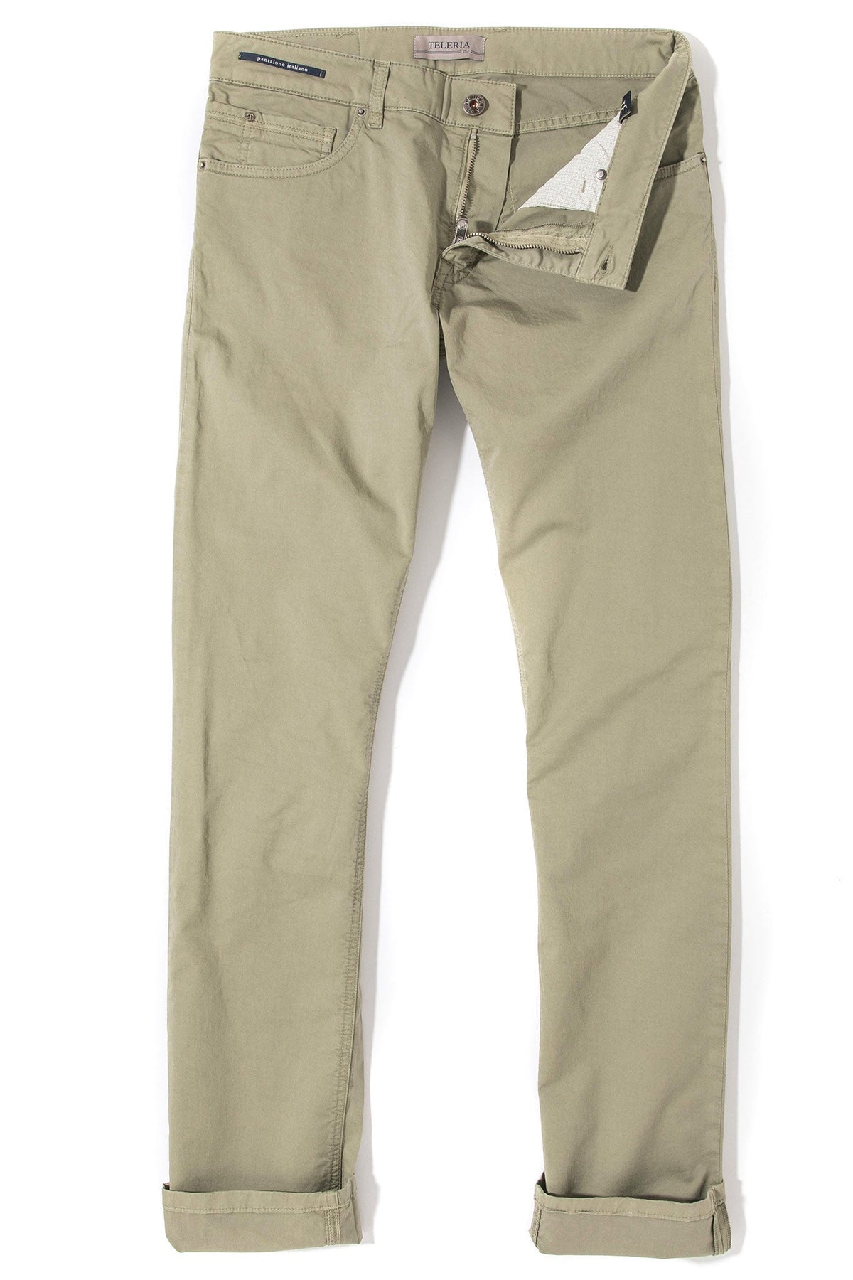 Teleria Zed | Fowler Ultralight Performance Pant In Salvia | Mens - Pants - 5 Pocket