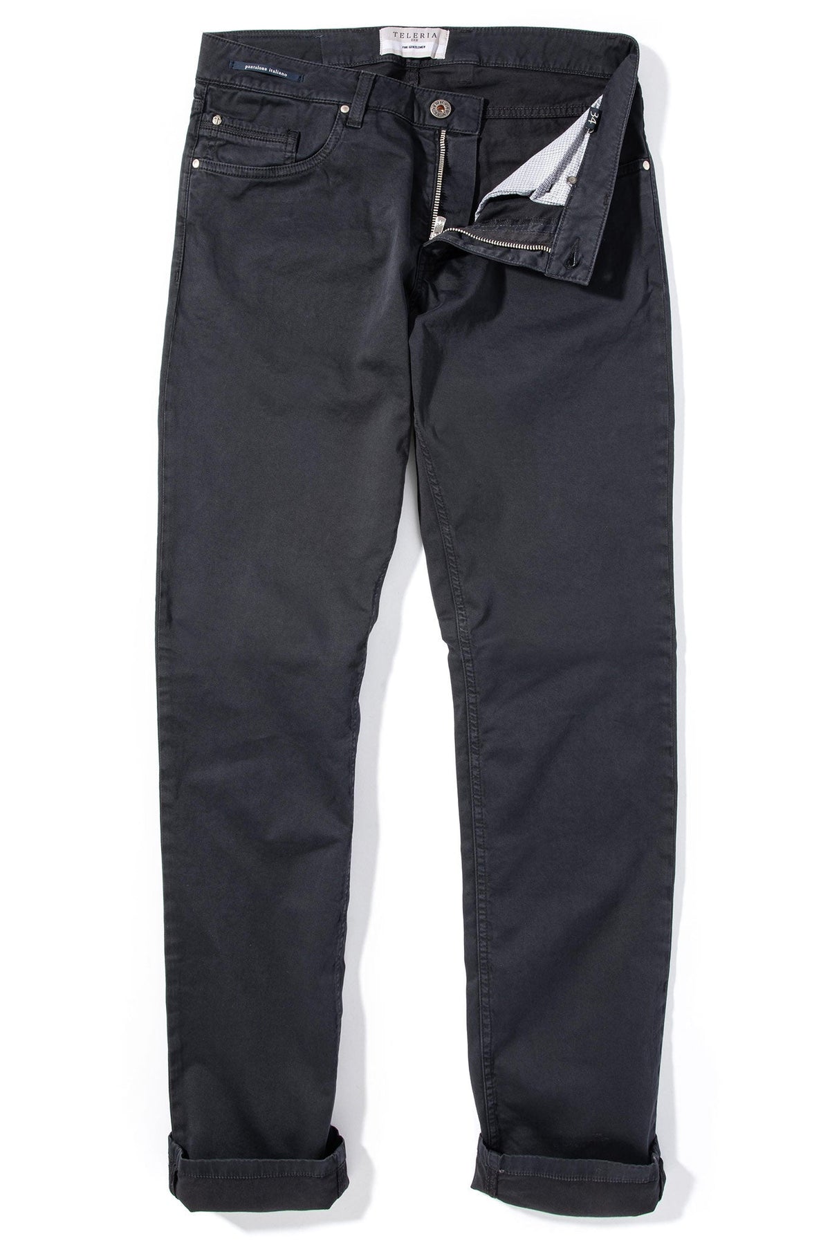 Teleria Zed | Gunnison 5 Pocket In Blue Navy | Mens - Pants - 5 Pocket