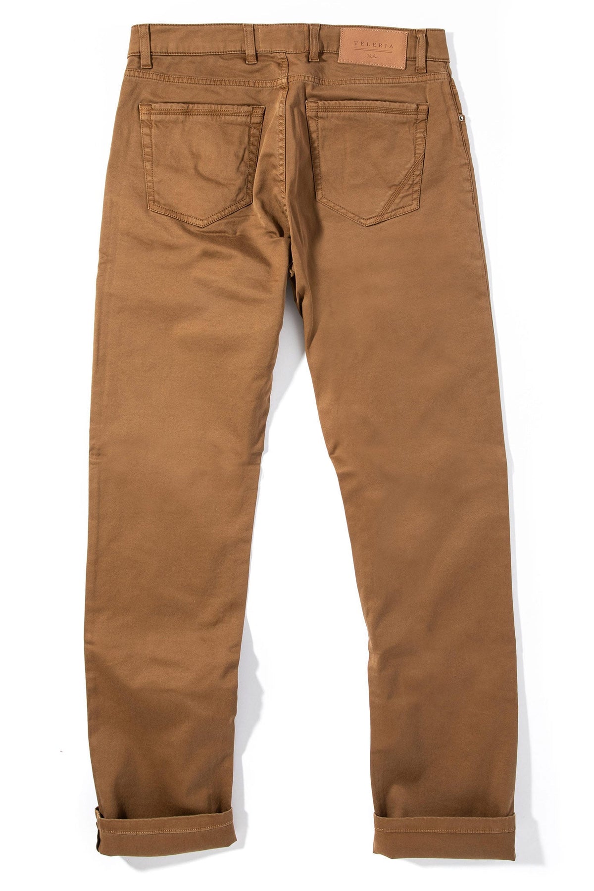 Teleria Zed | Gunnison 5 Pocket In Cammello | Mens - Pants - 5 Pocket