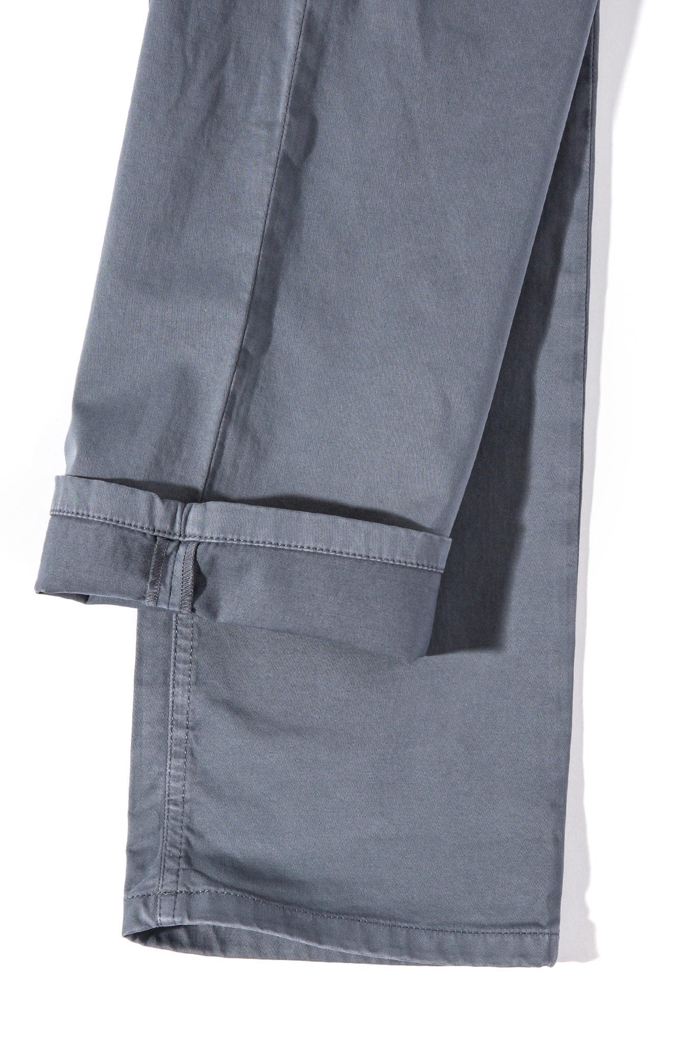 Teleria Zed | Gunnison Soft Touch In Acciaio | Mens - Pants - 5 Pocket