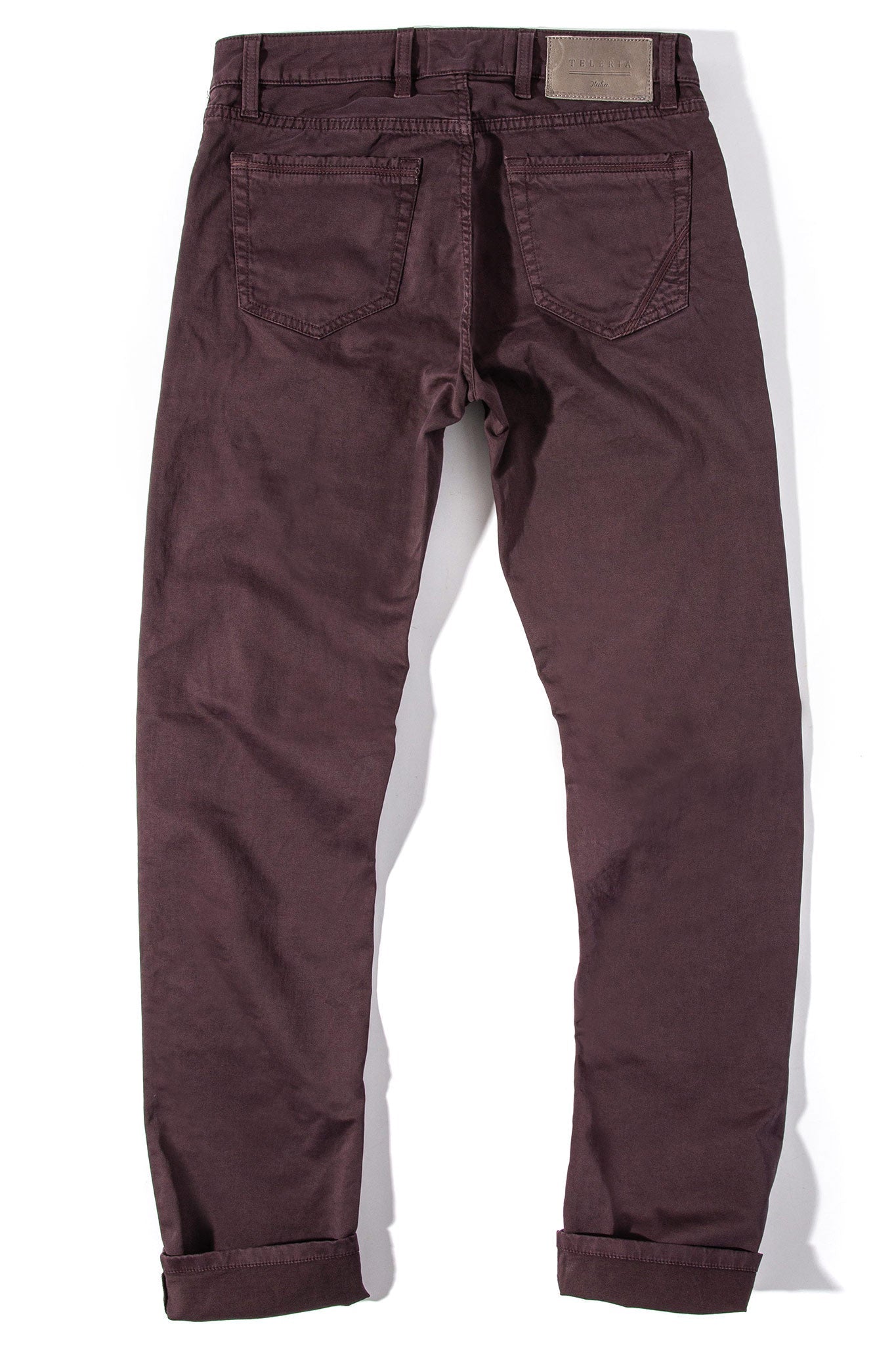 Teleria Zed Gunnison Soft Touch In Mosto Mens - Pants - 5 Pocket