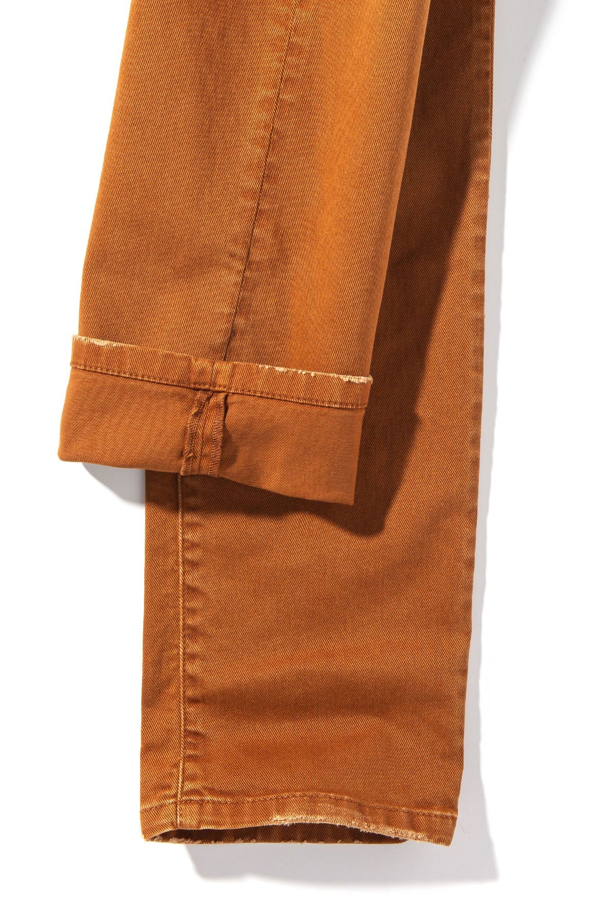 Teleria Zed Jackson 5-Pocket Cotton Twill In Ruggine Mens - Pants - 5 Pocket