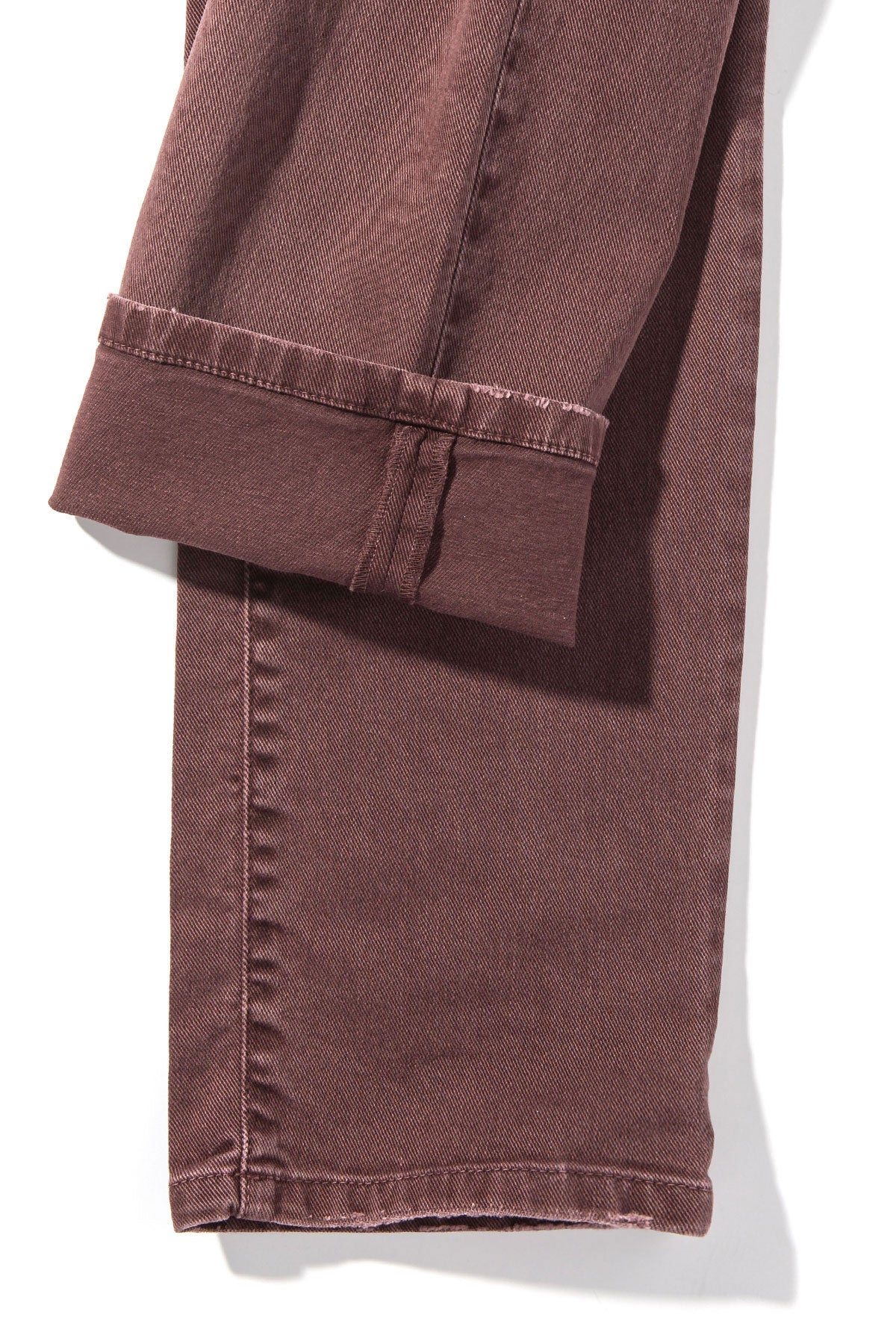 Teleria Zed | Jackson Slim Cotton Twill In Mosto | Mens - Pants - 5 Pocket